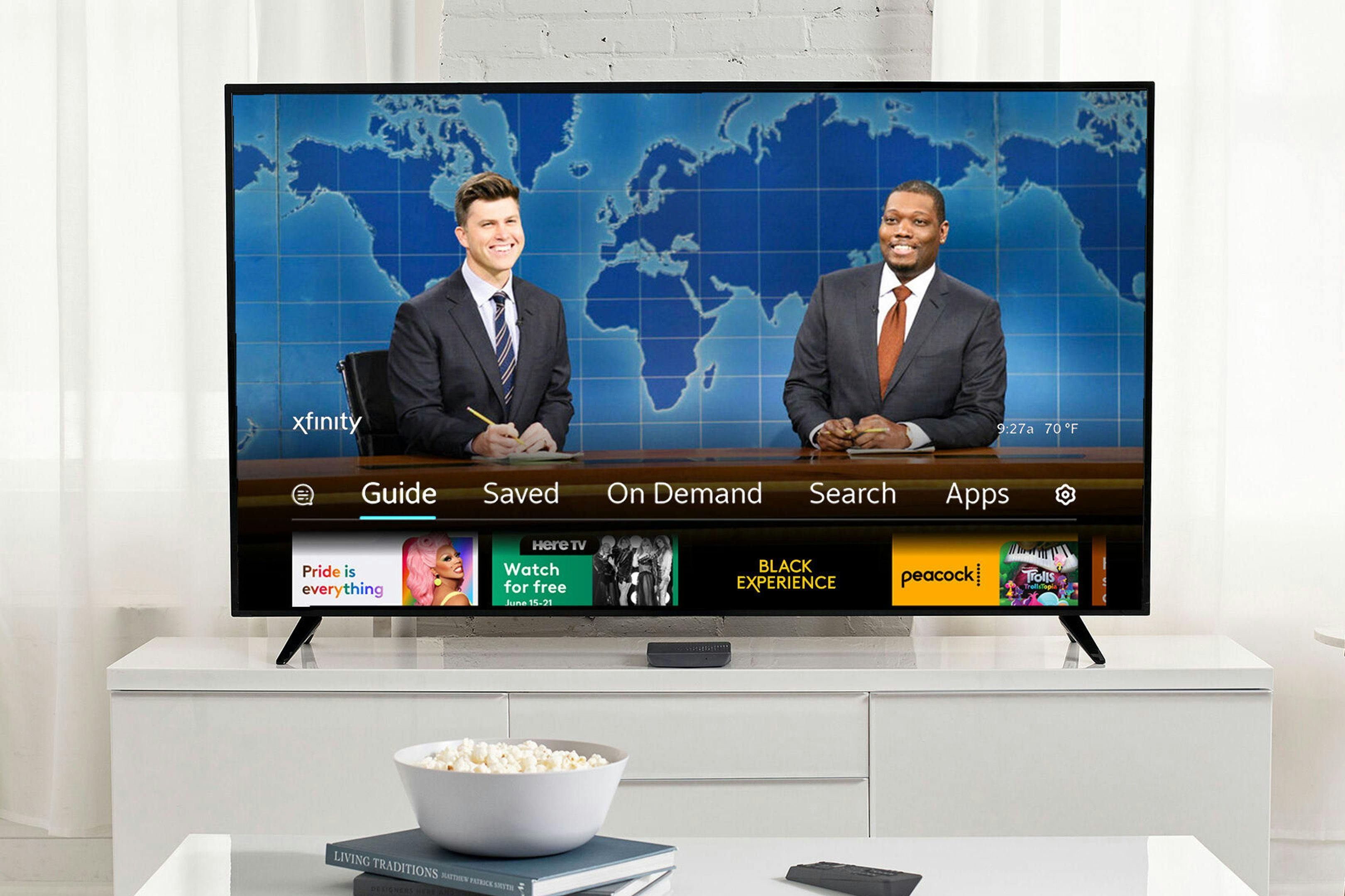 Imagen de recurso de Xfinity, empresa que ofrece servicios de televisión por cable, internet y telefonía en EEUU y que es parte de Comcast Corporation