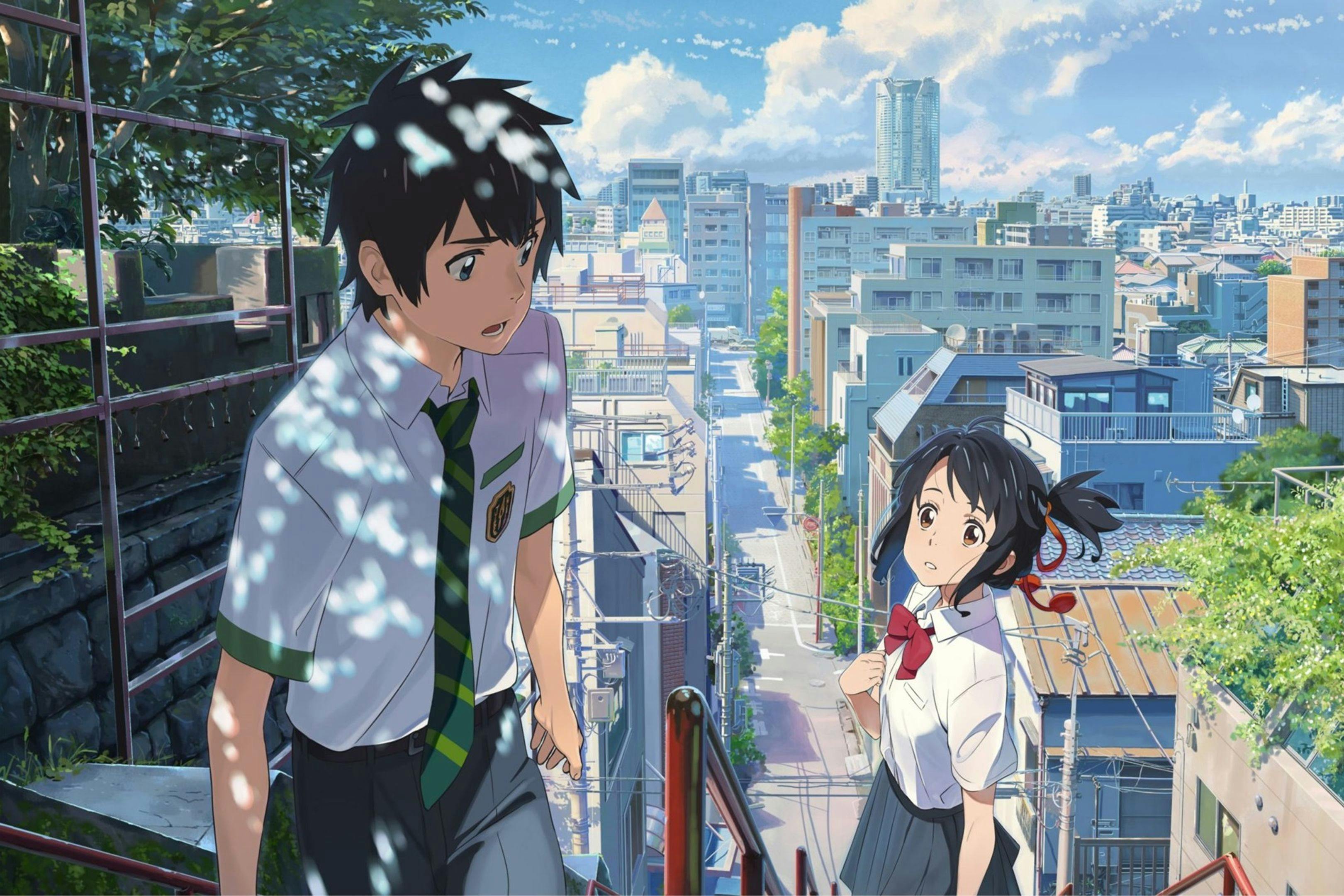 Fotograma promocional de 'Your name', uno de los grandes éxitos de Makoto Shinkai