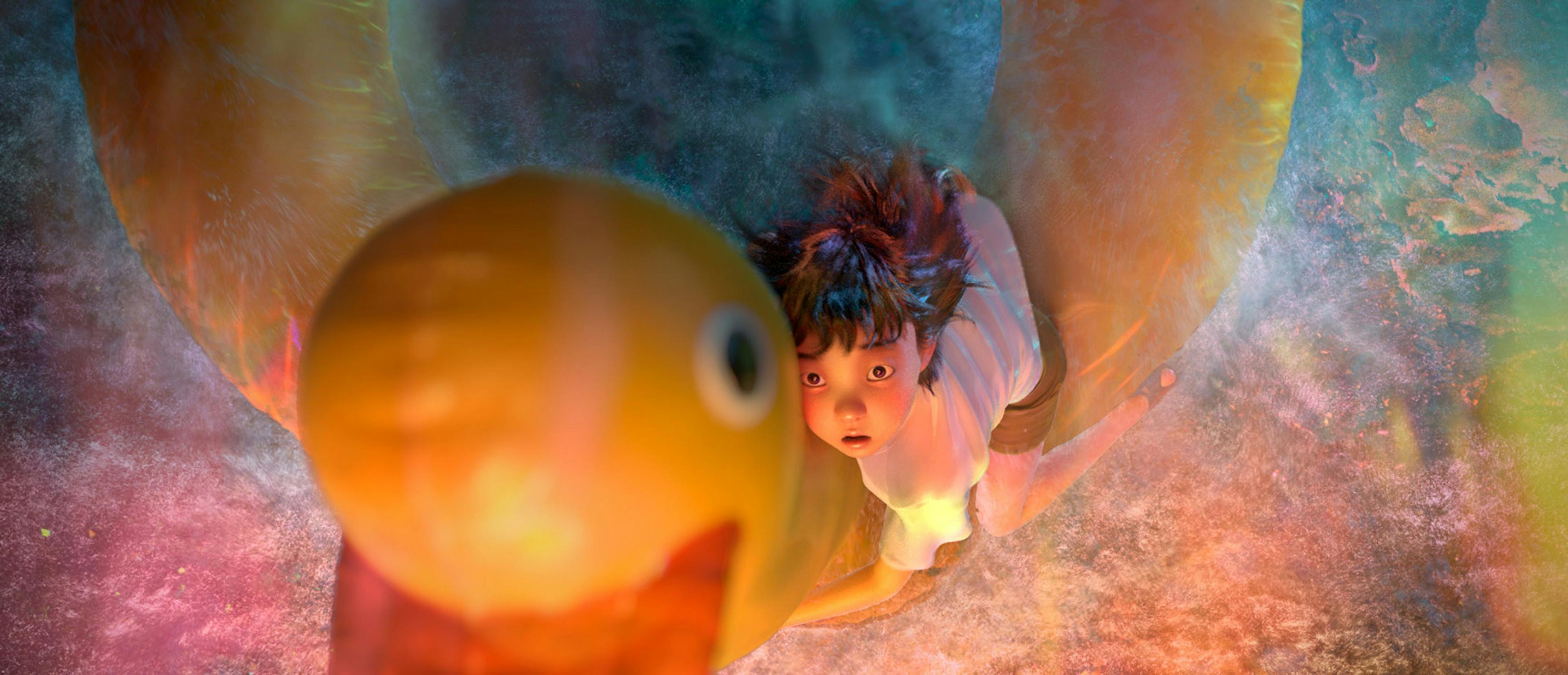 Fotograma de la película de animación china 'Deep sea. Viaje a las profundidades', de Tian Xiao Peng  