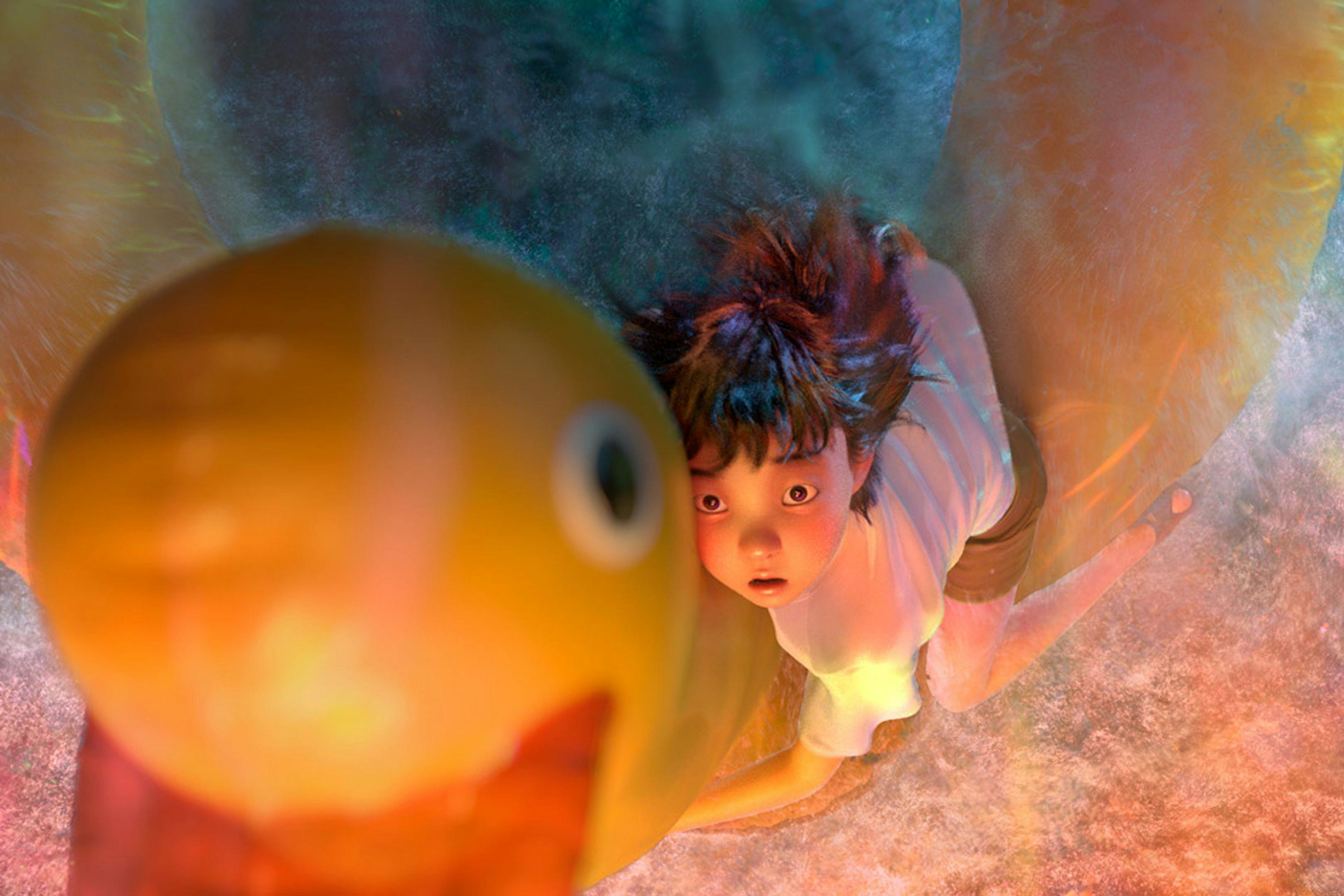 Fotogroma de la película de animación china 'Deep sea. Viaje a las profundidades', de Tian Xiao Peng  