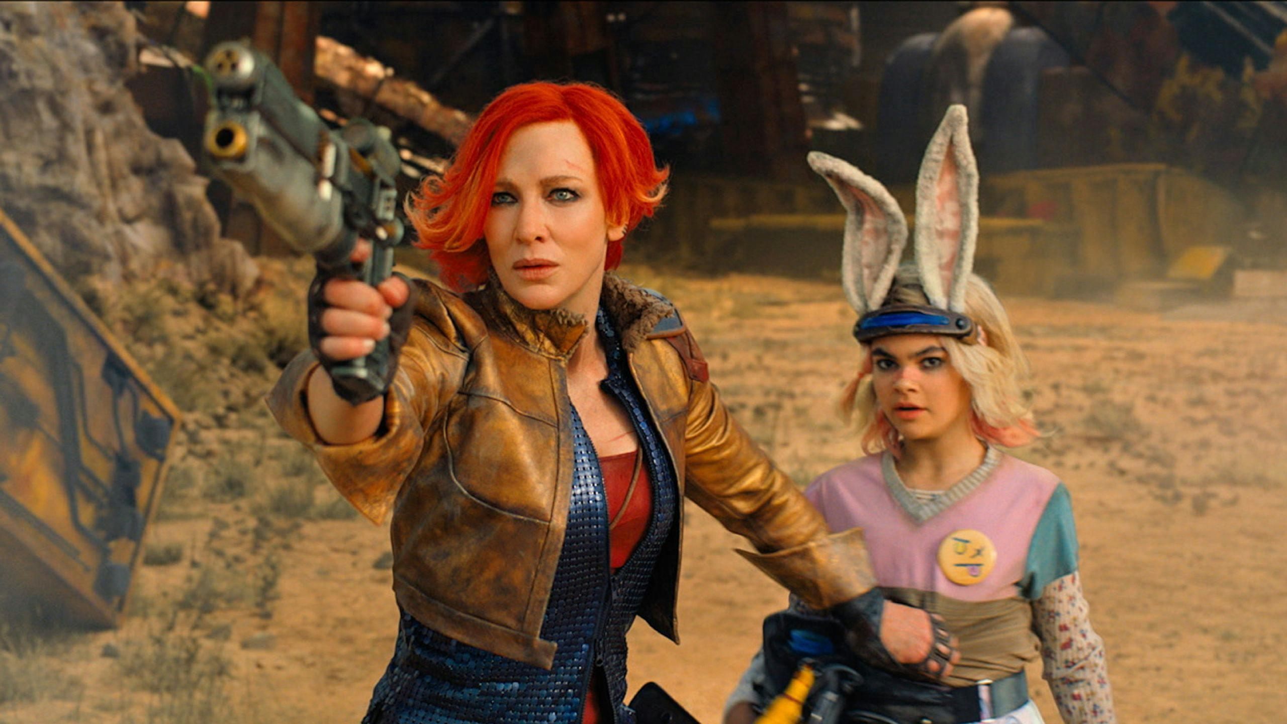 Fotograma de la película 'Borderlands', con Cate Blanchett y Ariana Greenblatt