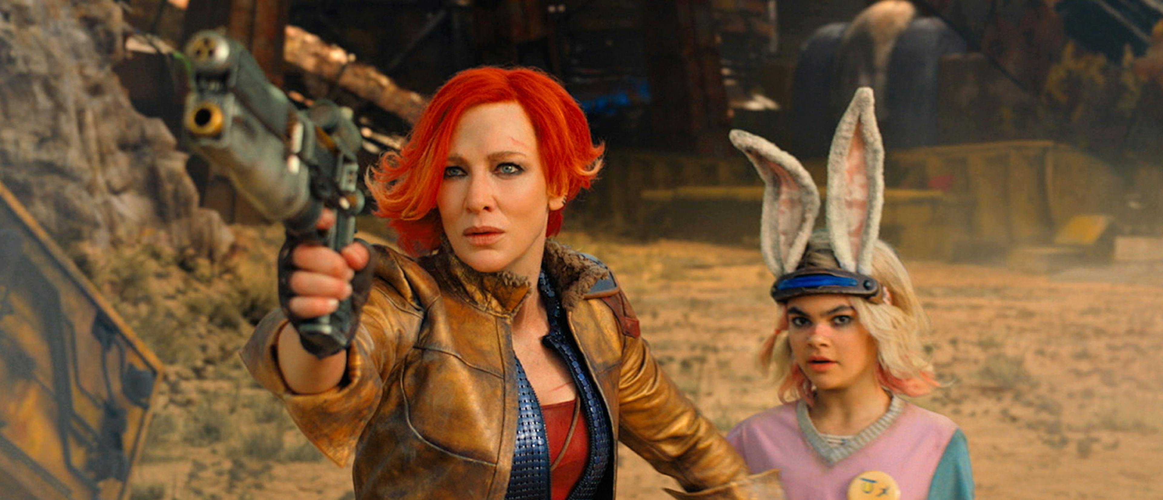 Fotograma de la película 'Borderlands', con Cate Blanchett y Ariana Greenblatt