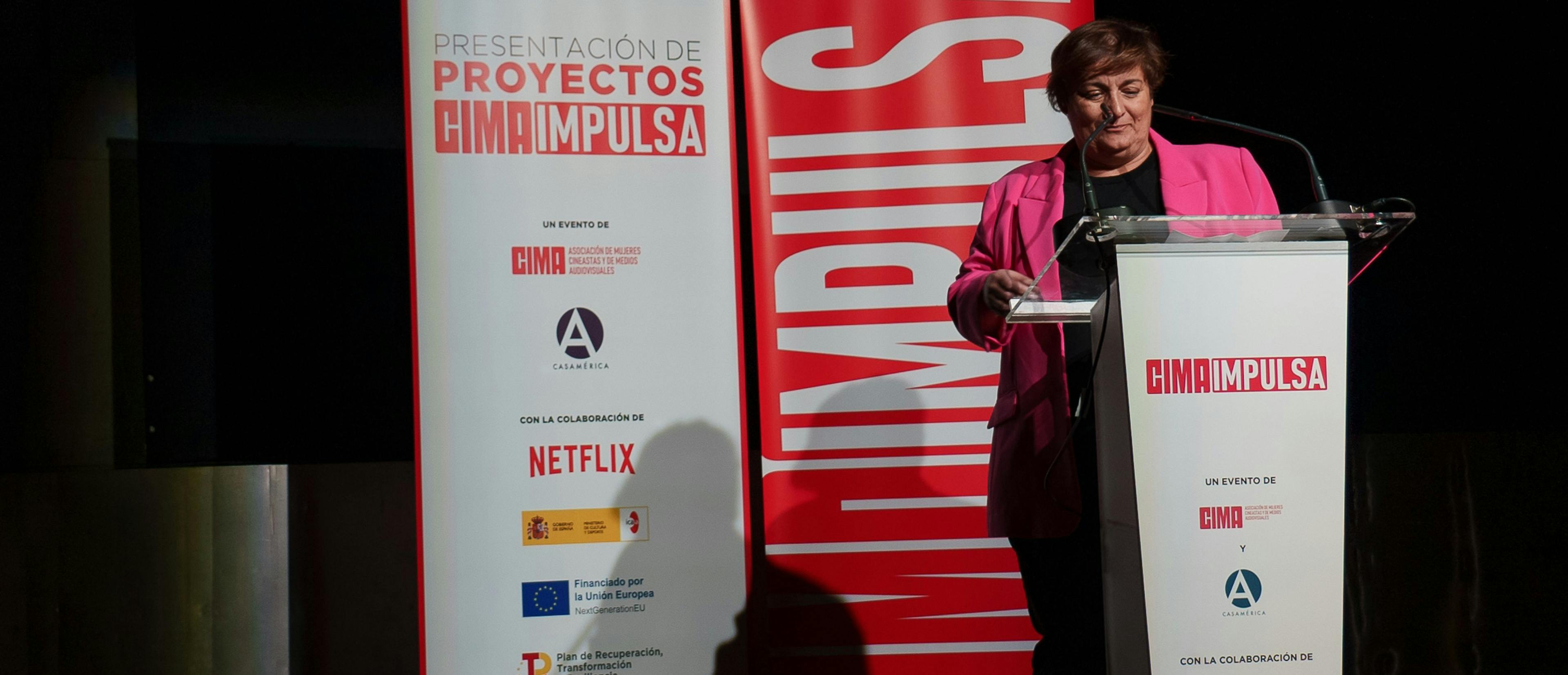 La directora del programa CIMA Impulsa, Nieves Maroto, durante un acto de la cuarta edición del programa en 2024