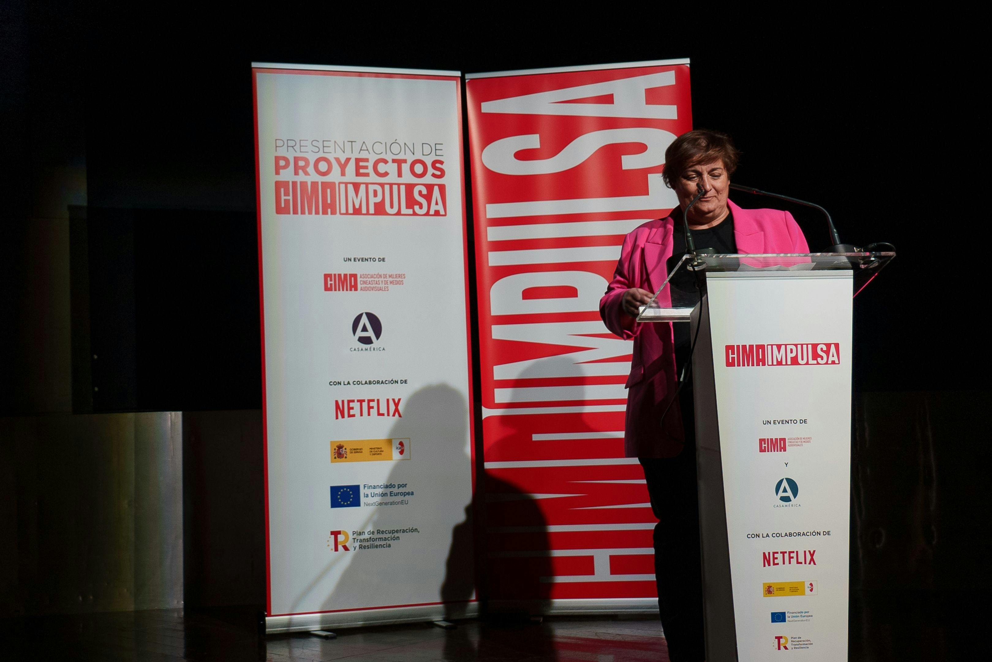 La directora del programa CIMA Impulsa, Nieves Maroto, durante un acto de la cuarta edición del programa en 2024