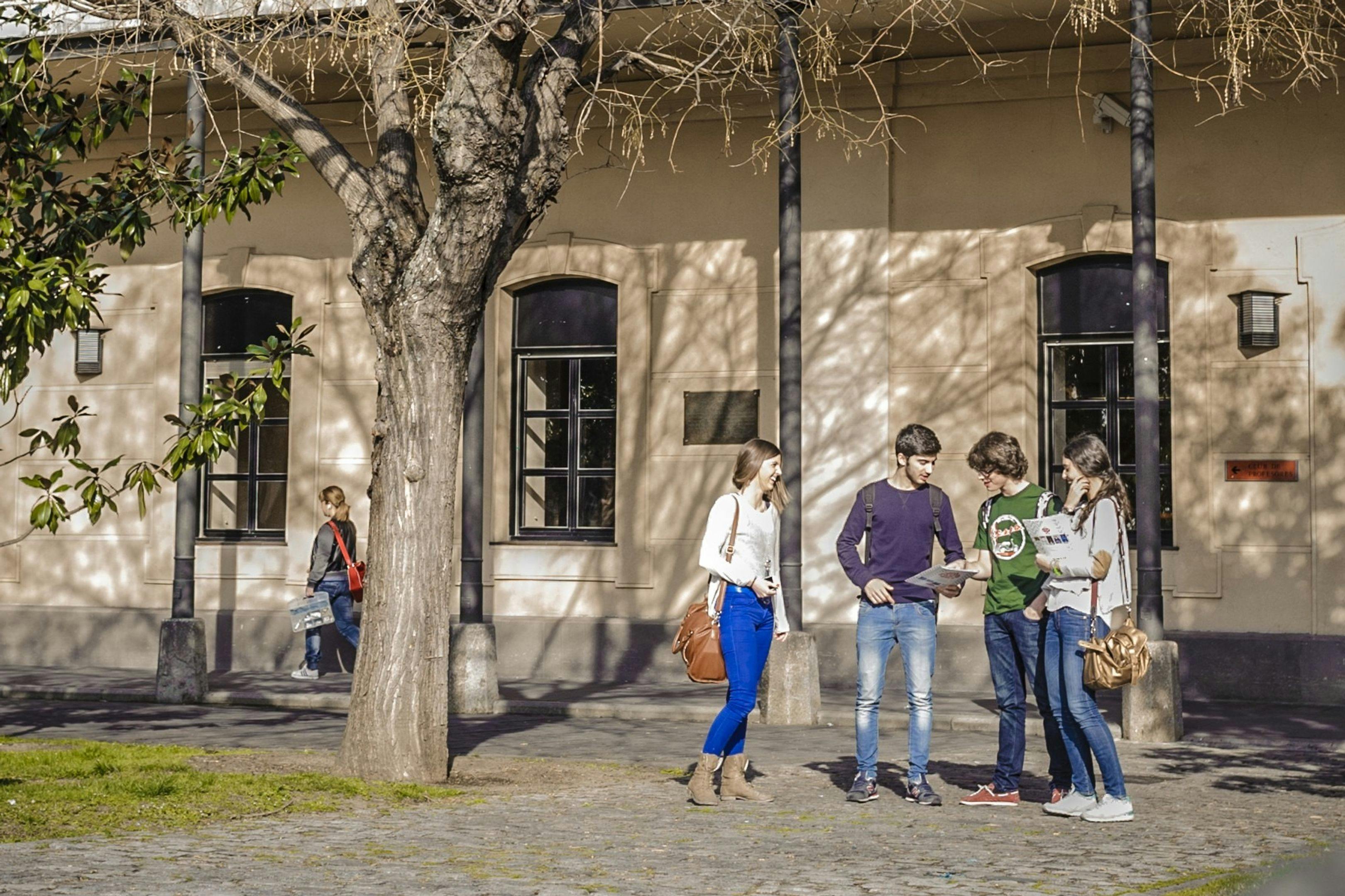 Imagen de ambiente del campus de Getafe de la Universidad Carlos III