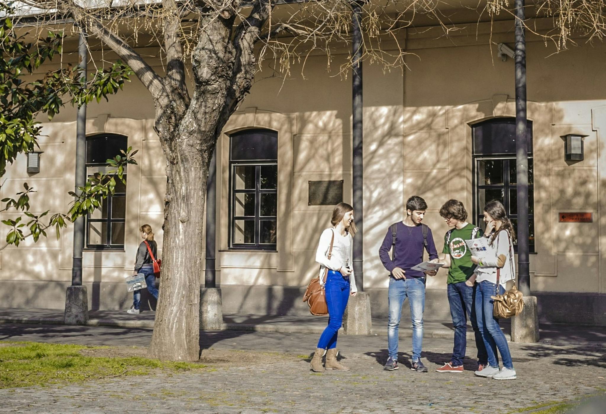 Imagen de ambiente del campus de Getafe de la Universidad Carlos III