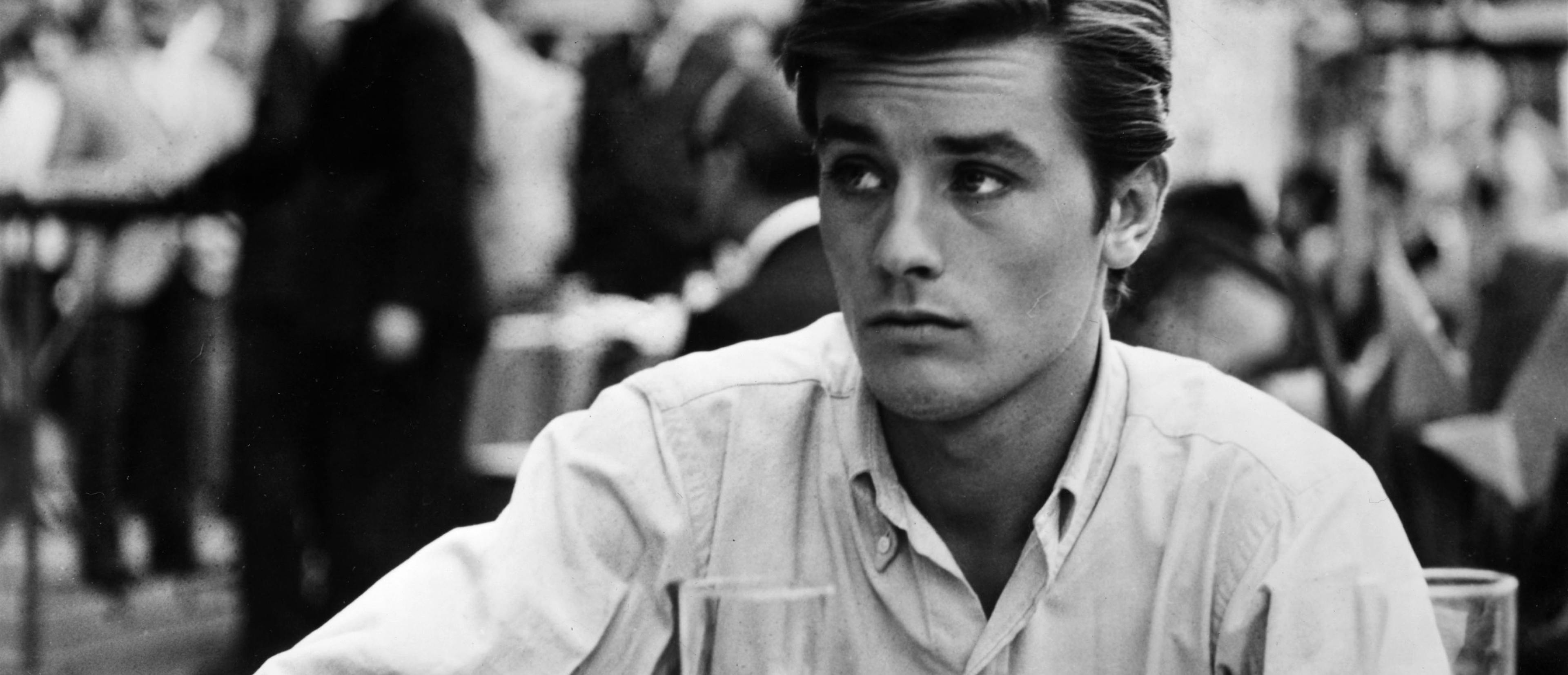 El actor Alain Delon, en una fotografía de rodaje de la película 'A pleno sol' tomada en 1959