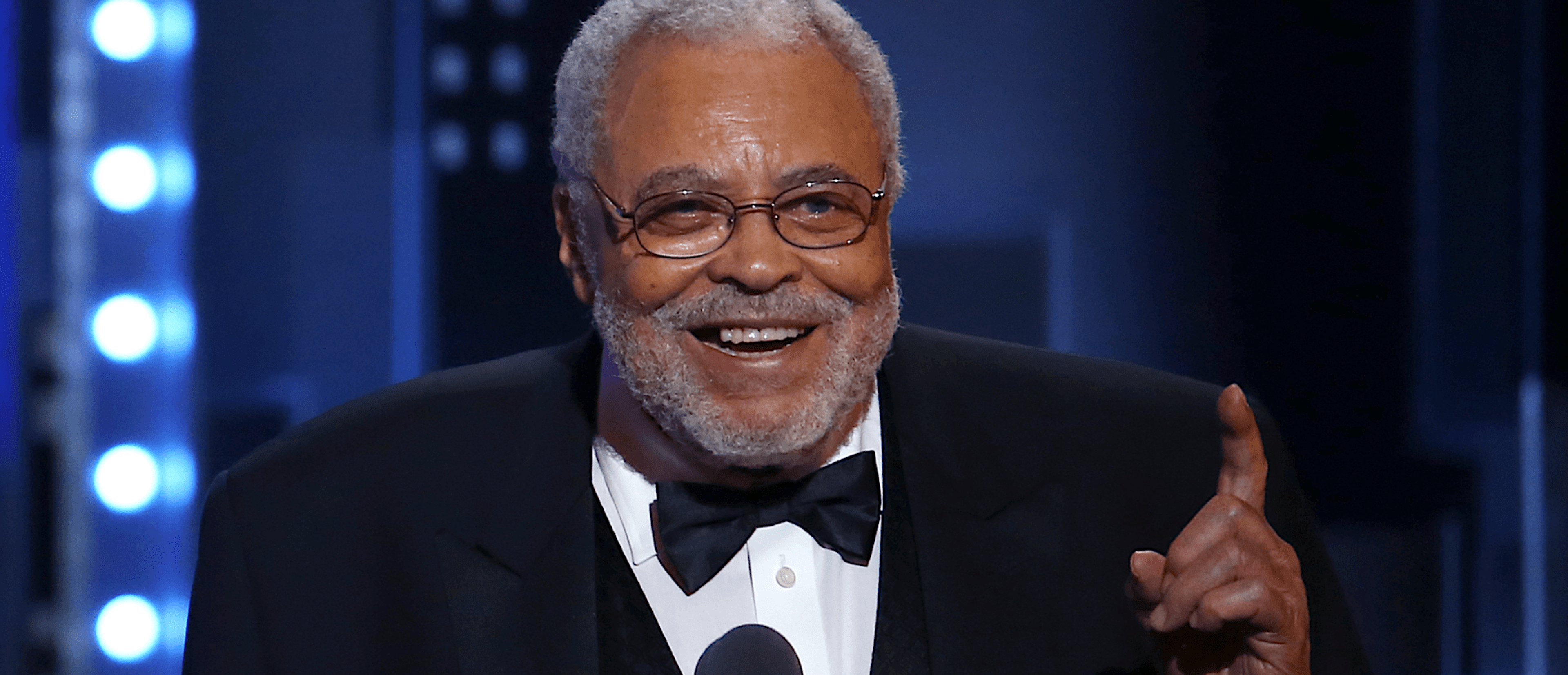 El actor James Earl Jones, durante una ceremonia de entrega de los Premios Tony de teatro