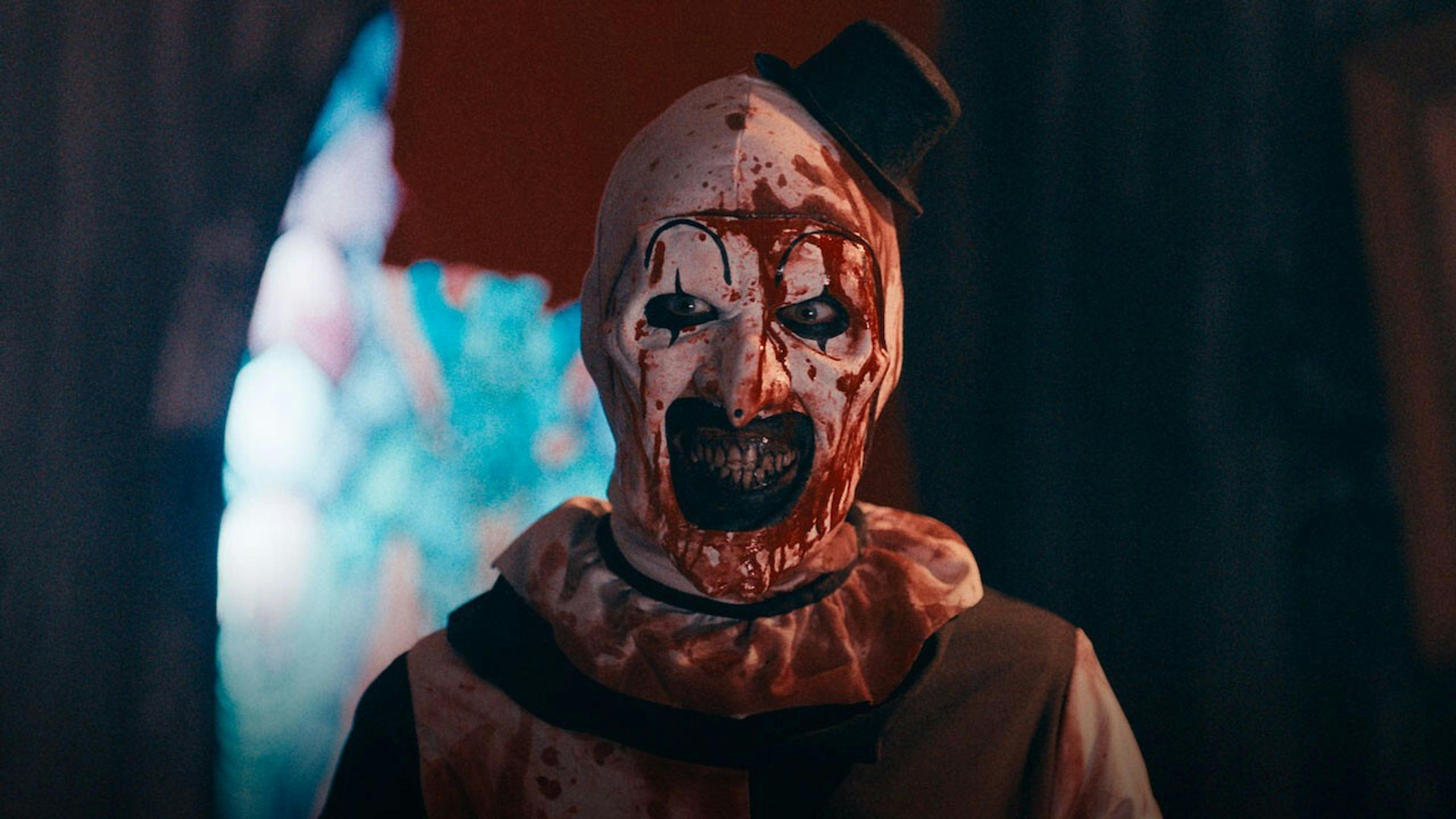 Fotograma de 'Terrifier 2', dirigida por Damien Leone y producida por ScreamBox y 'BloodyDisgusting'