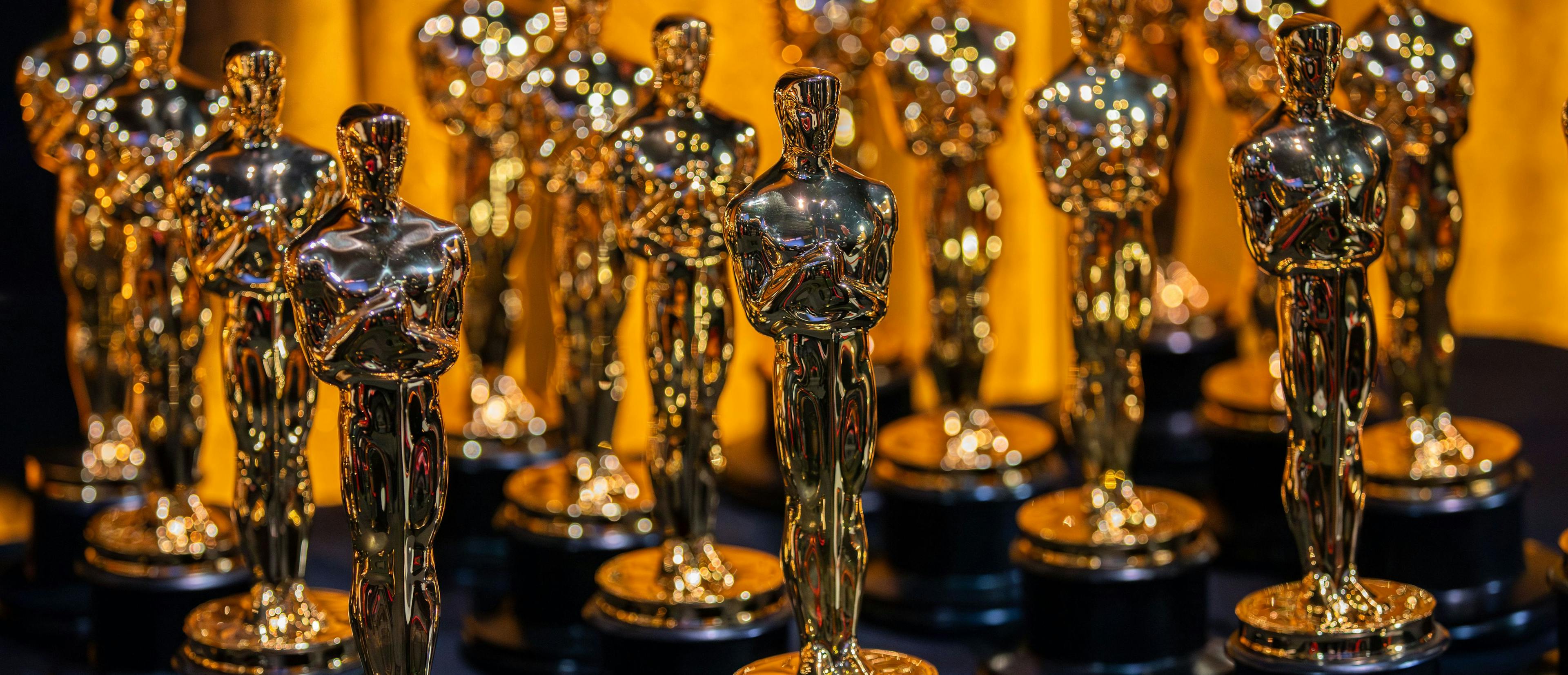 Las estatuillas de los Premios Oscar, que se entregaron por primera vez en 1929