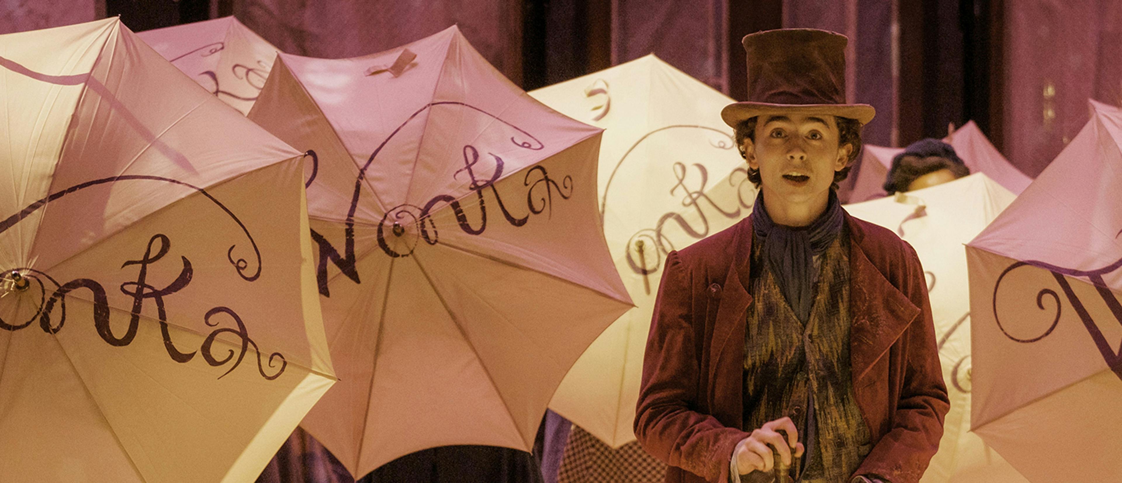 Thimothée Chalamet es Willy Wonka en 'Wonka'