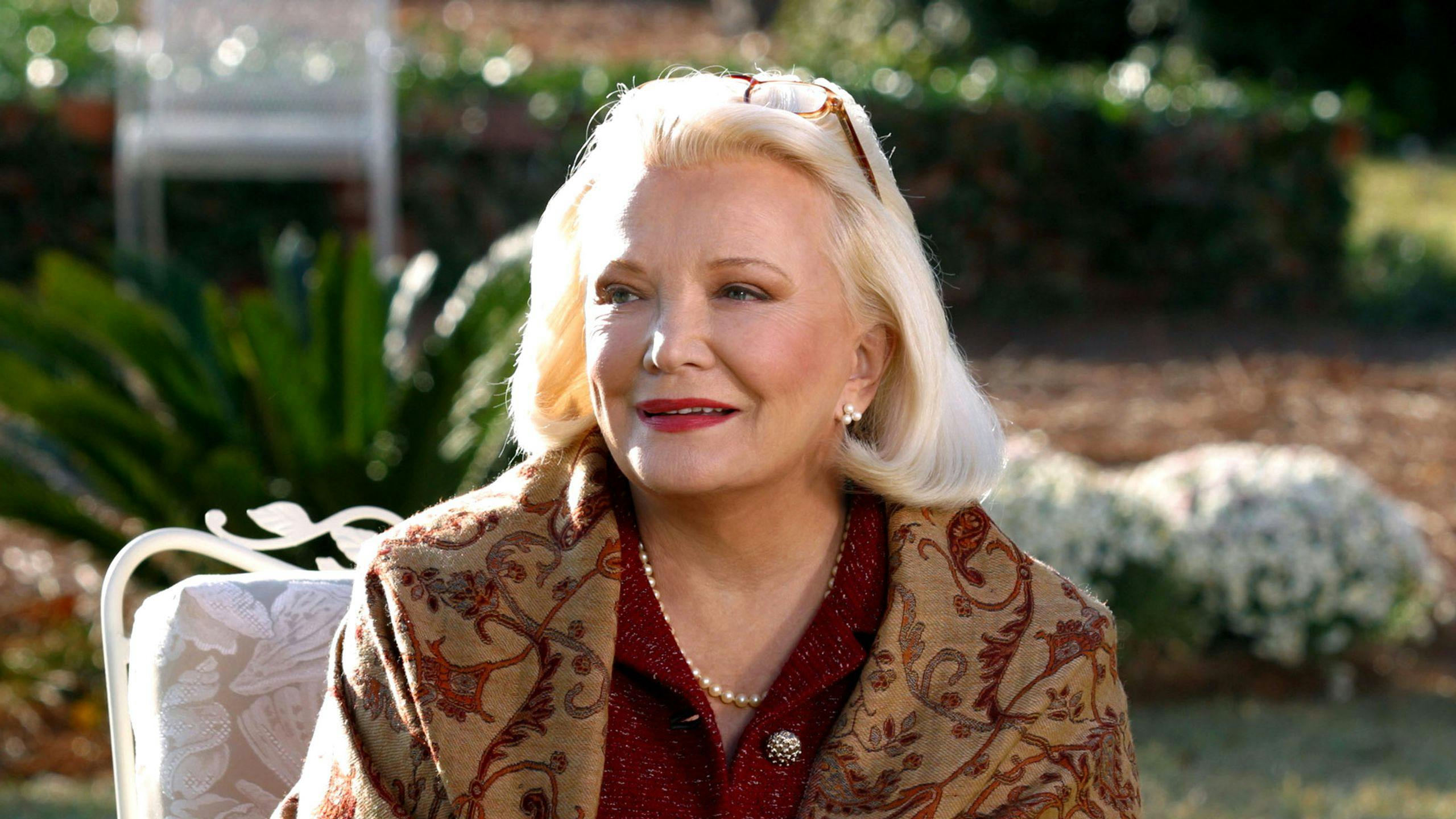 La actriz Gena Rowlands, en un fotograma promocional de la película 'El diario de Noa'