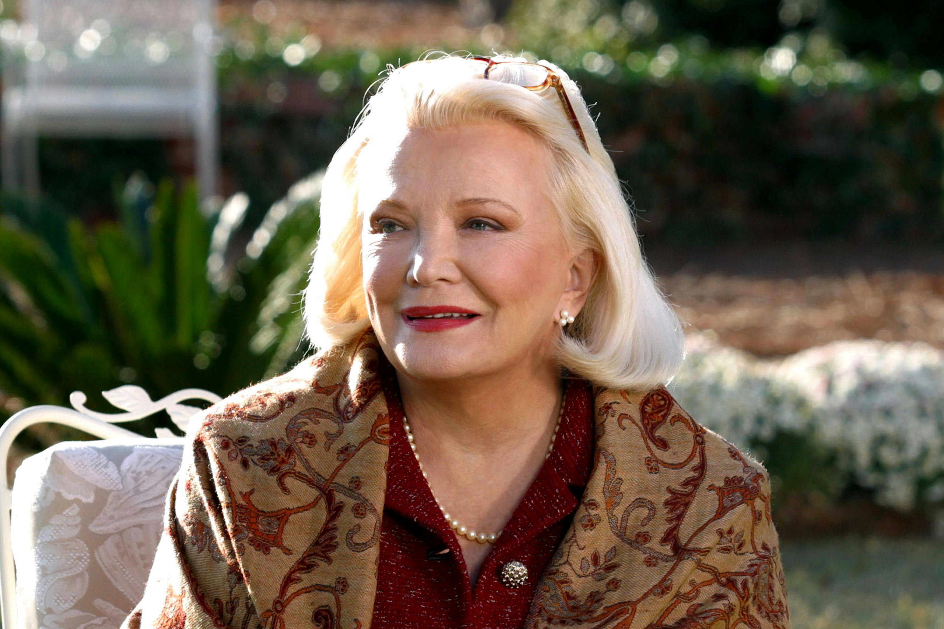 La actriz Gena Rowlands, en un fotograma promocional de la película 'El diario de Noa'