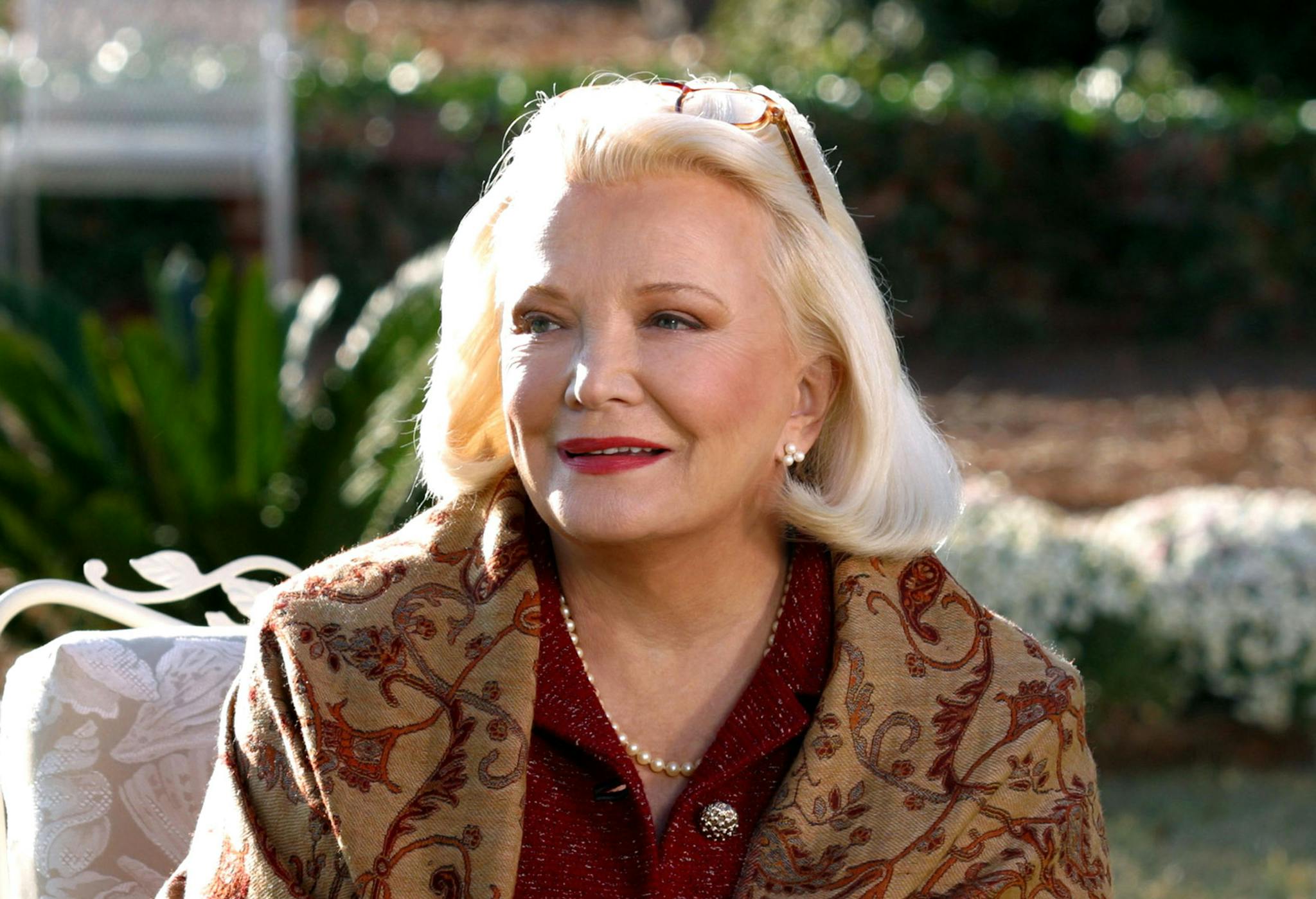 La actriz Gena Rowlands, en un fotograma promocional de la película 'El diario de Noa'