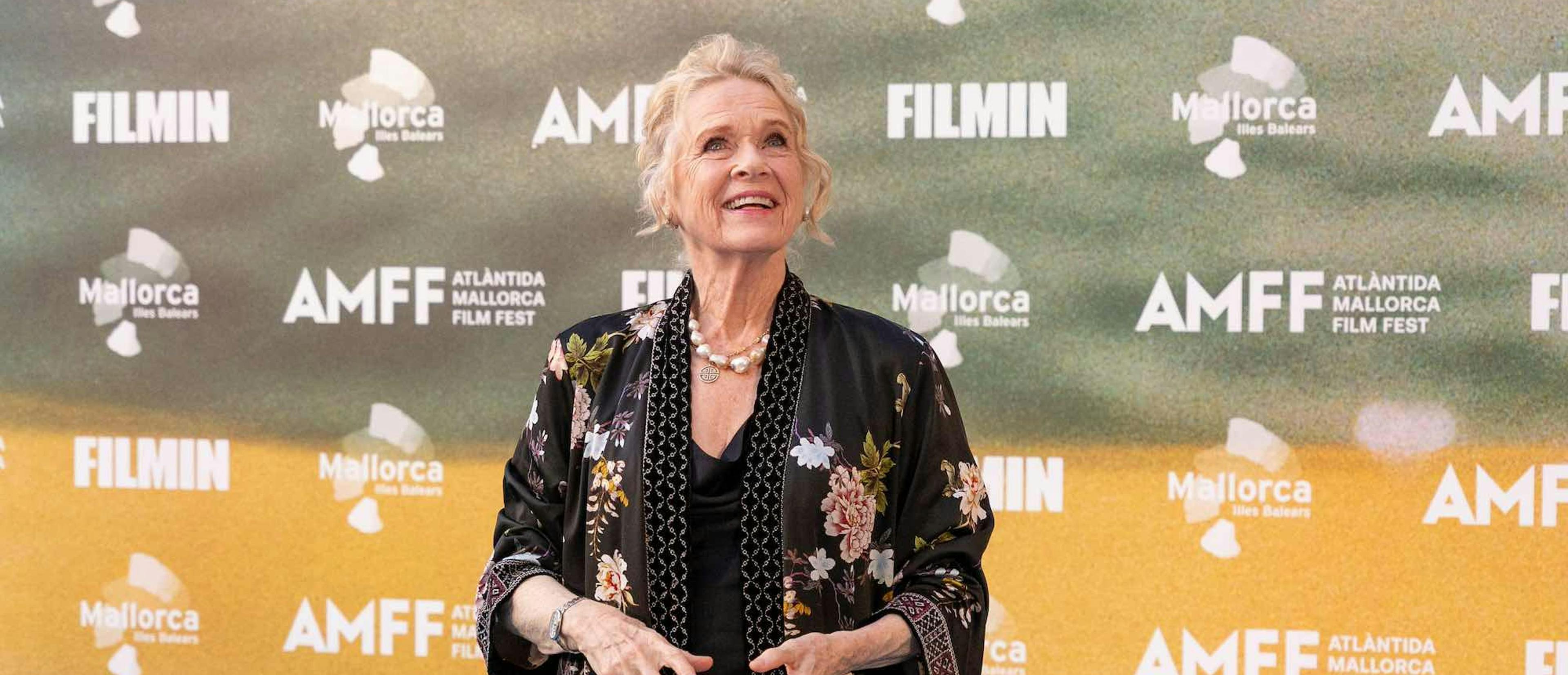 Liv Ullmann posa en el photocall del 14 Atlàntida Mallorca Film Festival