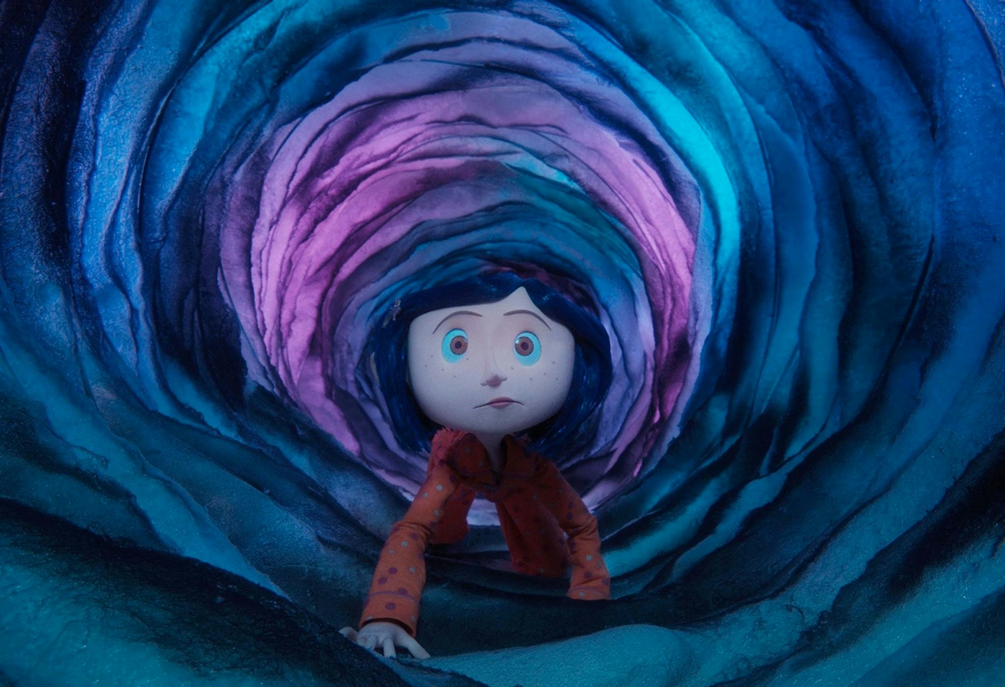 Fotograma de la película de animación 'Coraline', dirigida por Henry Selick 