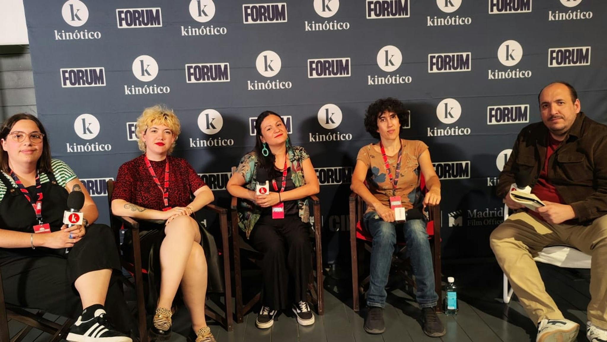 Anna Mora Moragriega, Eva Bodas, Adriana Vera, Nuria Muñoz y Daniel Mantilla  en Ecam Forum 2024
