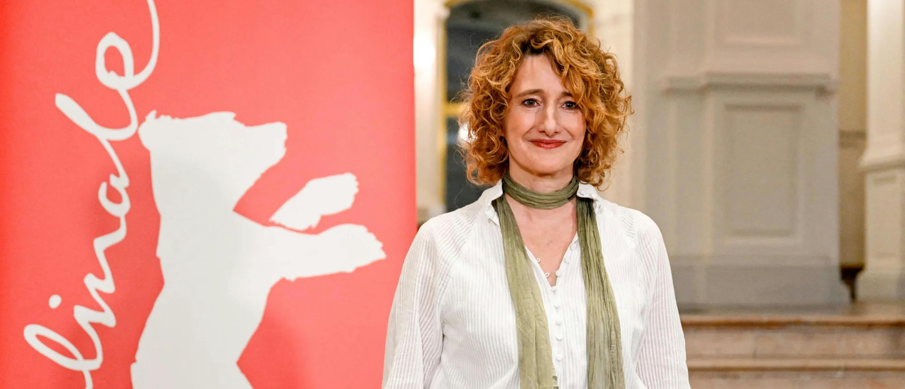 La nueva directora de la Berlinale, Tricia Tuttle, posa ante los fotógrafos tras su presentación