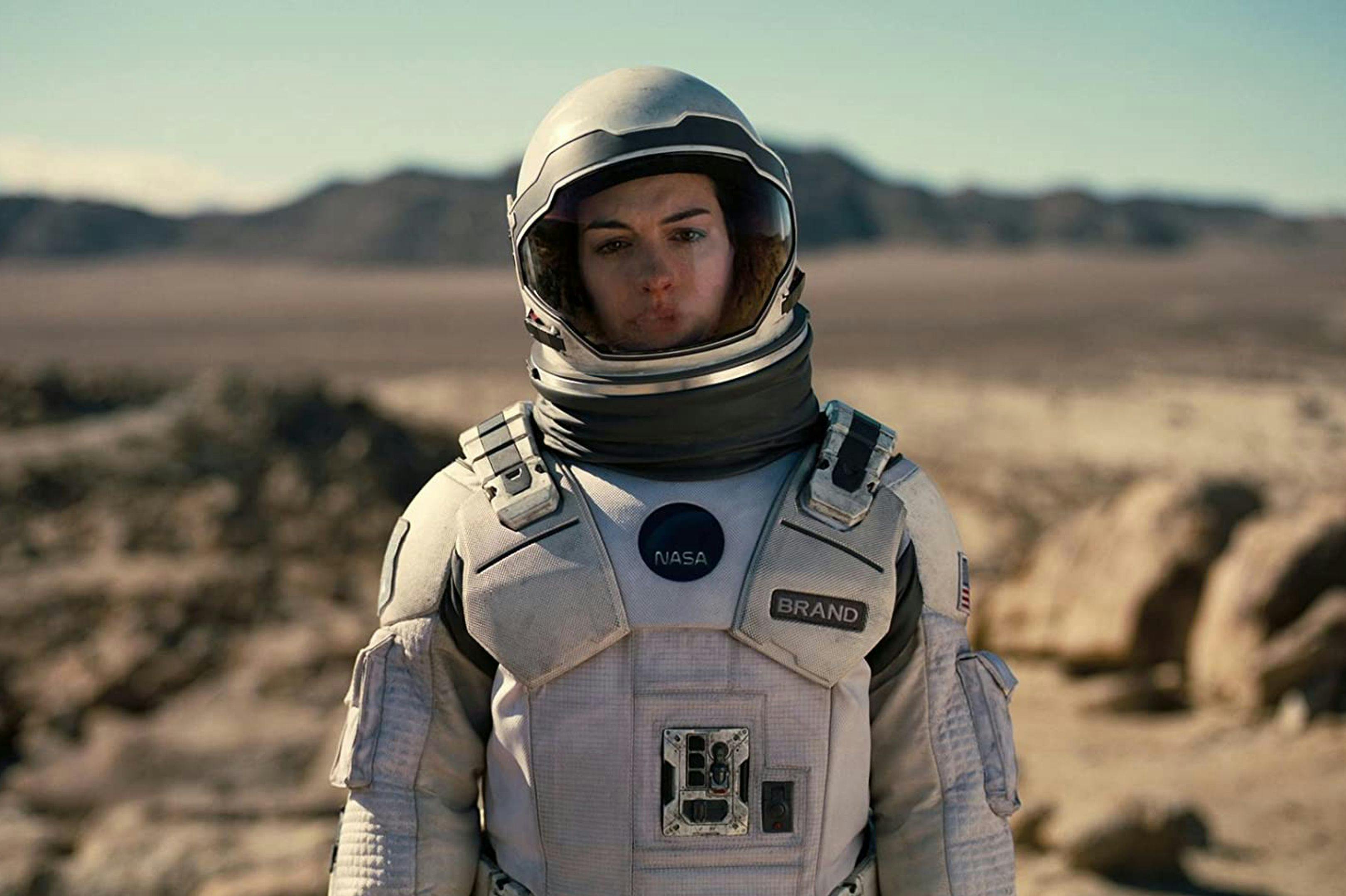 Fotograma de la película 'Interstellar', con Anne Hathaway