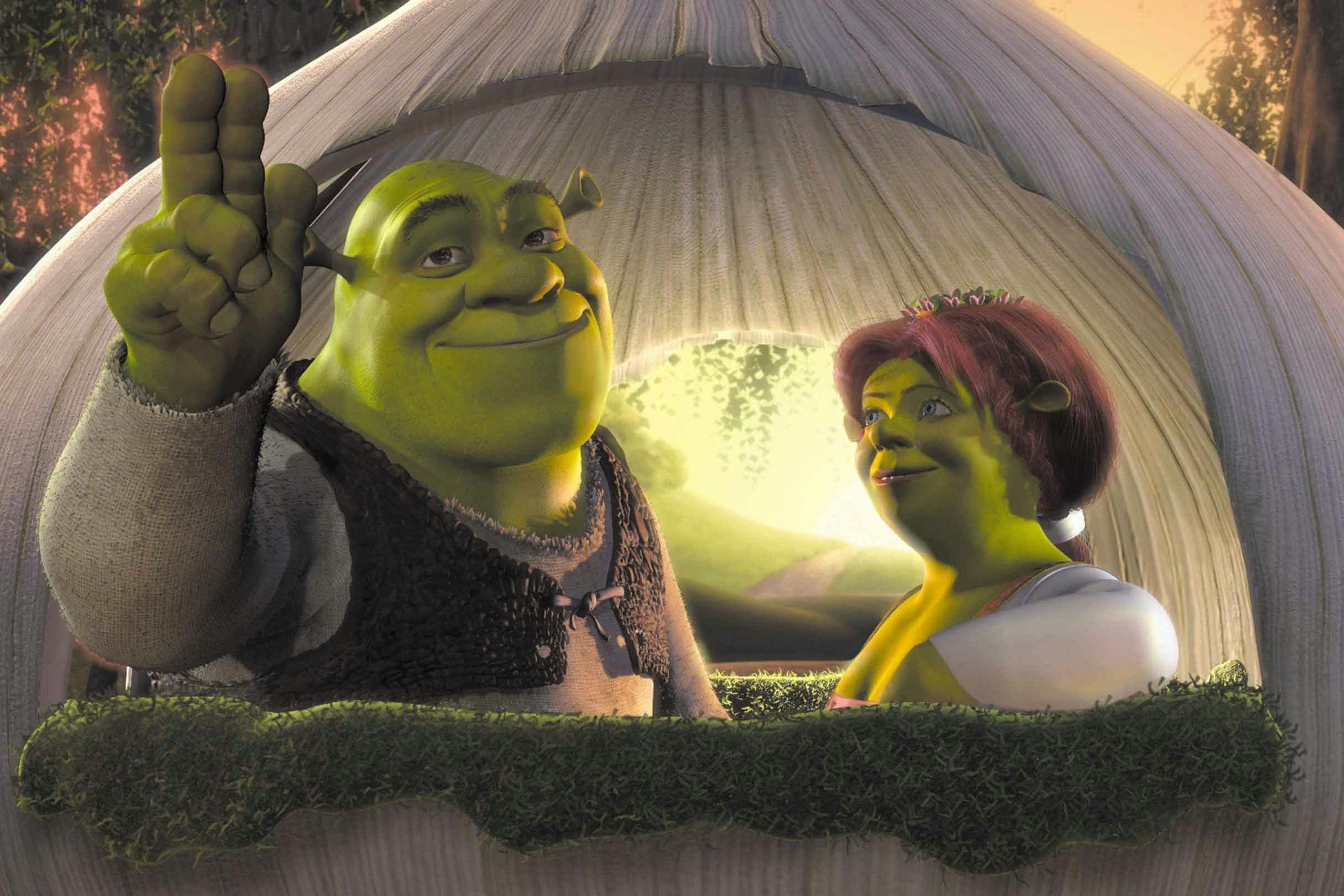 Fotograma promocional de 'Shrek', estrenada en 2001, ganadora del Oscar a la Mejor Película de Animación