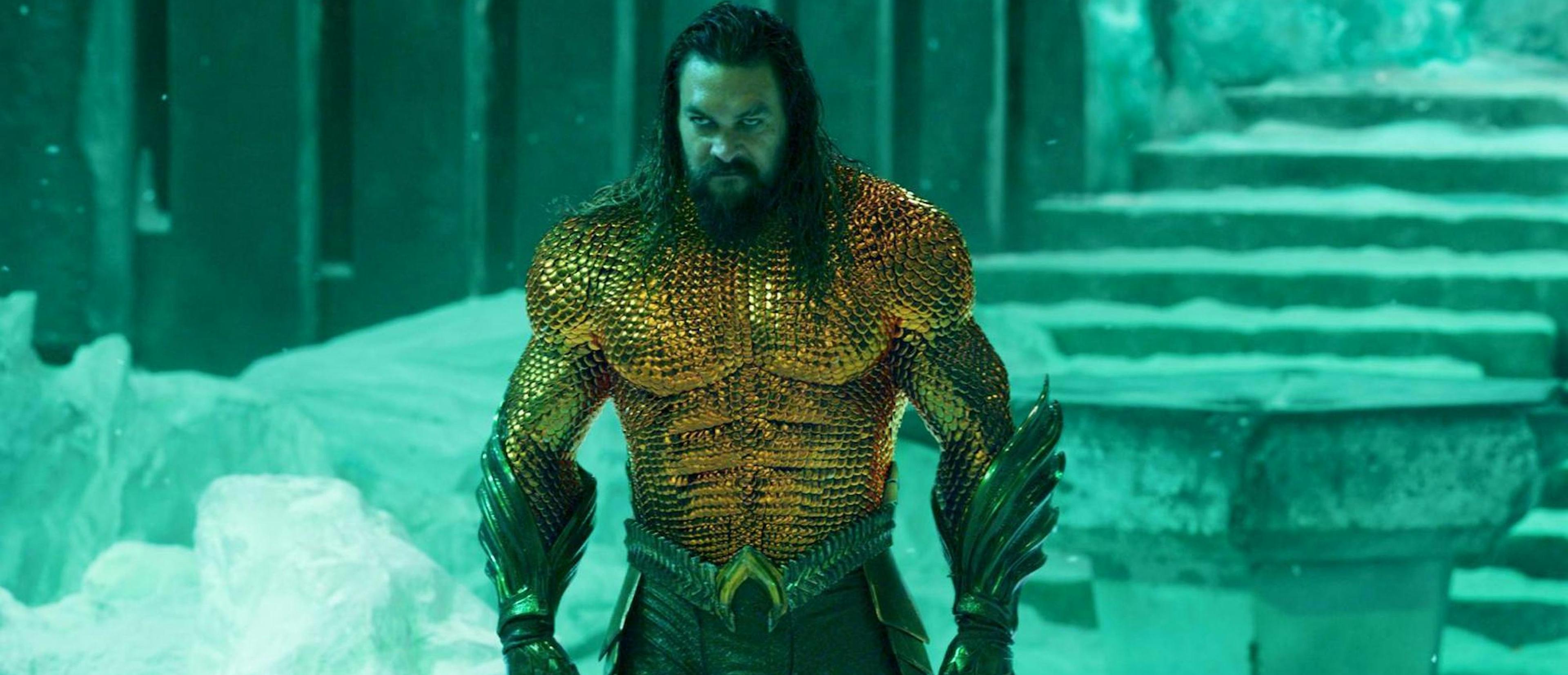 Jason Momoa protagoniza 'Aquaman y el reino perdido', la película más vista del primer fin de semana del 2024