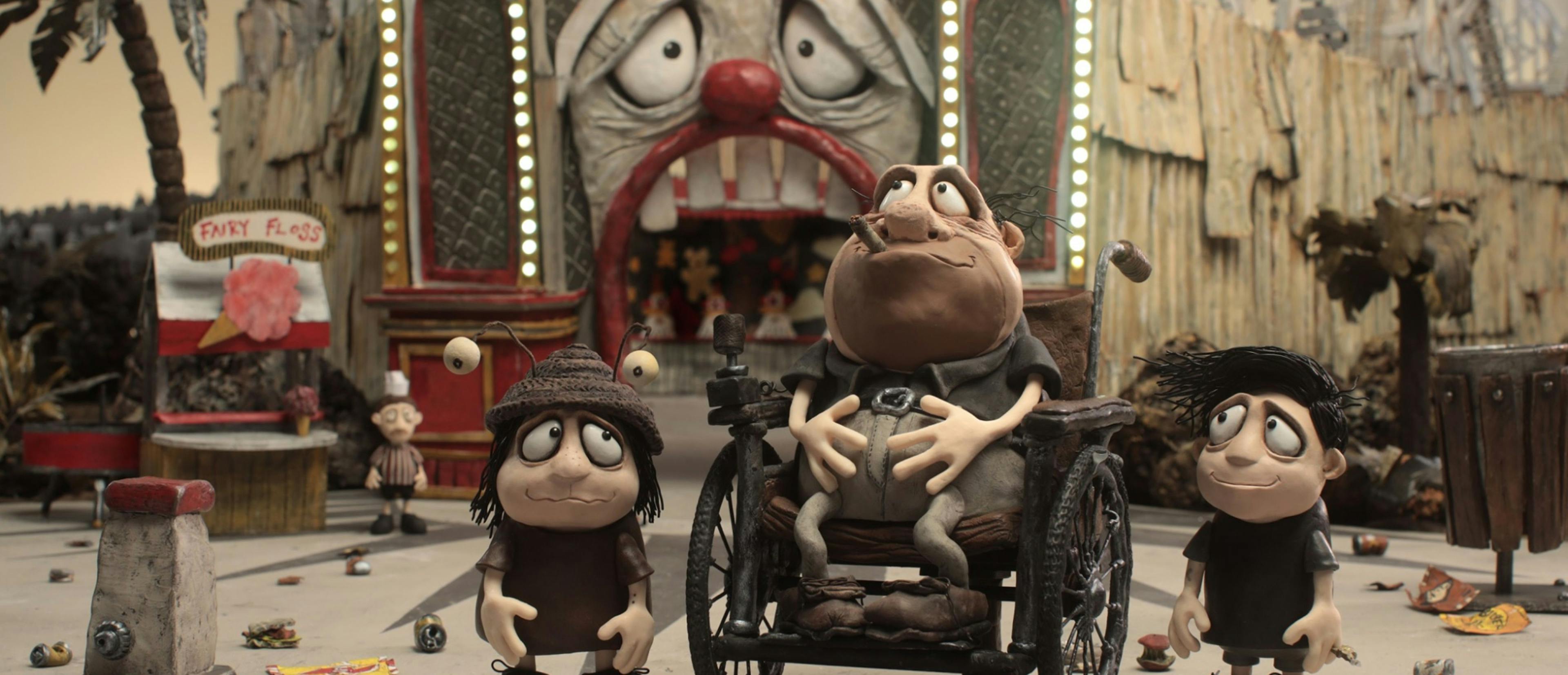 Fotograma de la película de animación 'Memorias de un caracol', de Adam Elliot 