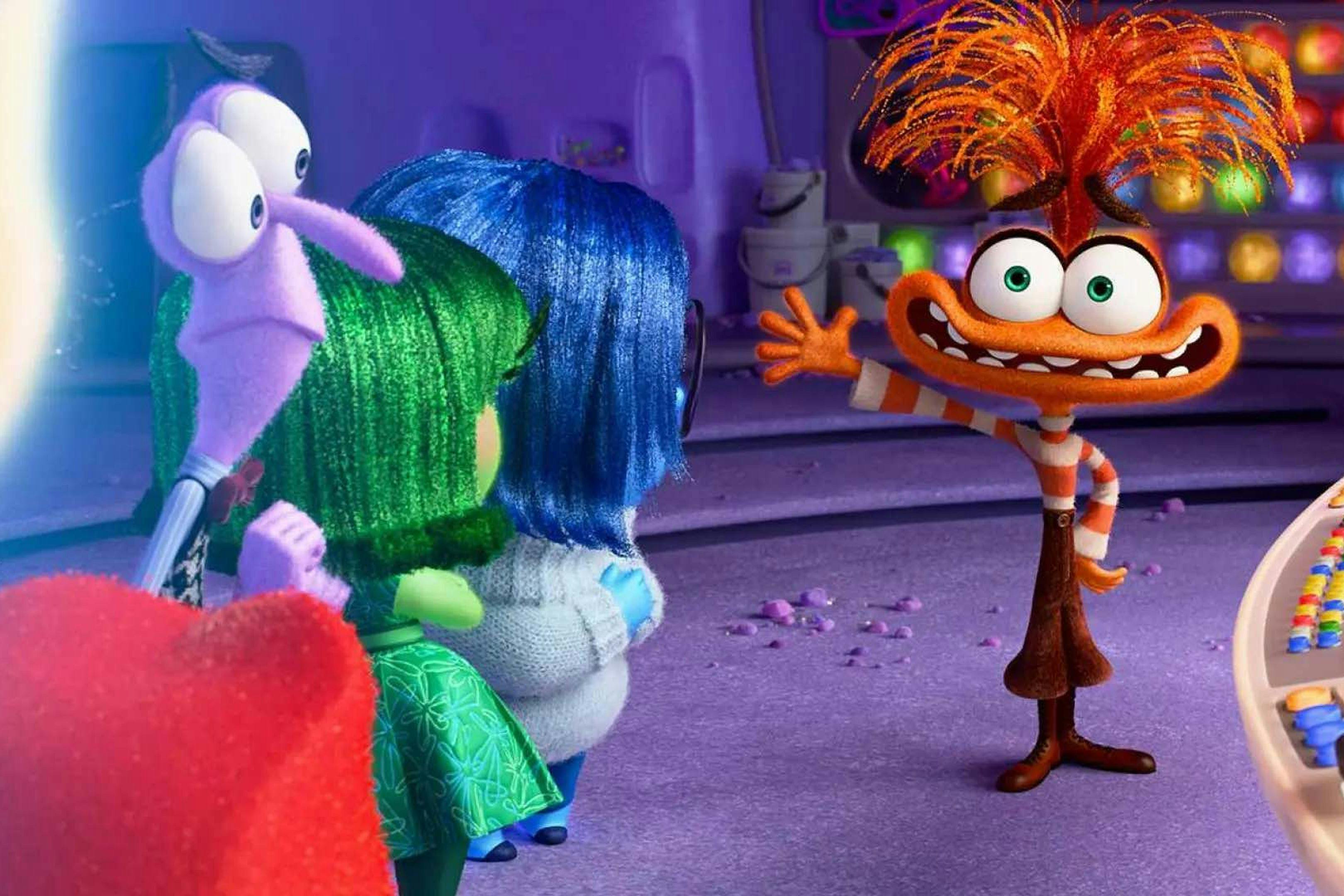 Fotograma de 'Del revés 2', la película de Pixar 