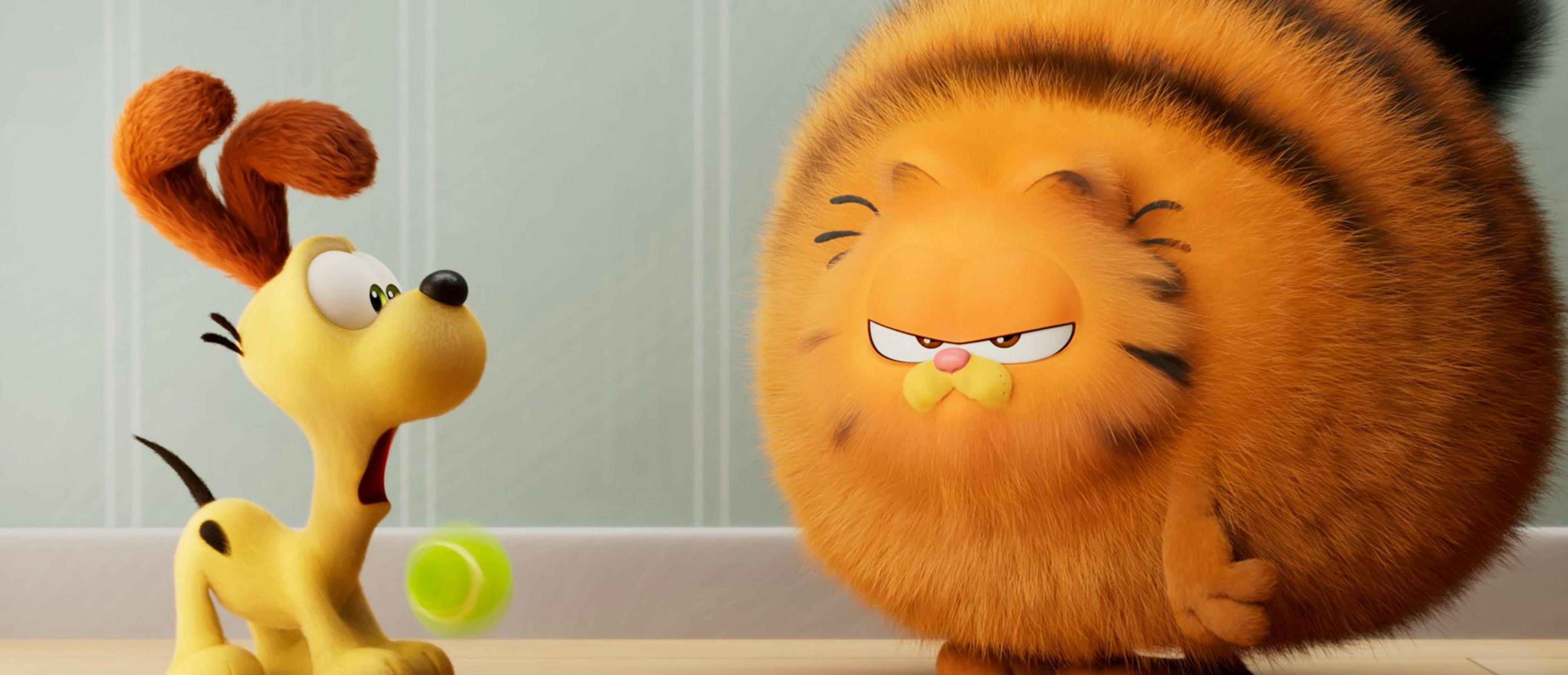 Fotograma de 'Garfield: La película' dirigida por Mark Dindal
