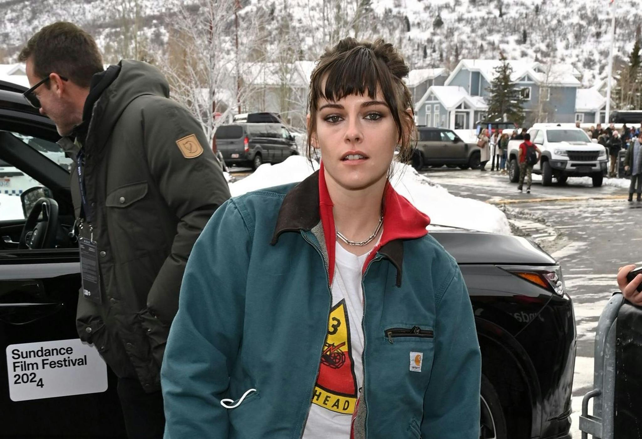 La actriz Kristen Stewart acude a la premiere de la película 'Love me' en el Festival de Sundance 2024