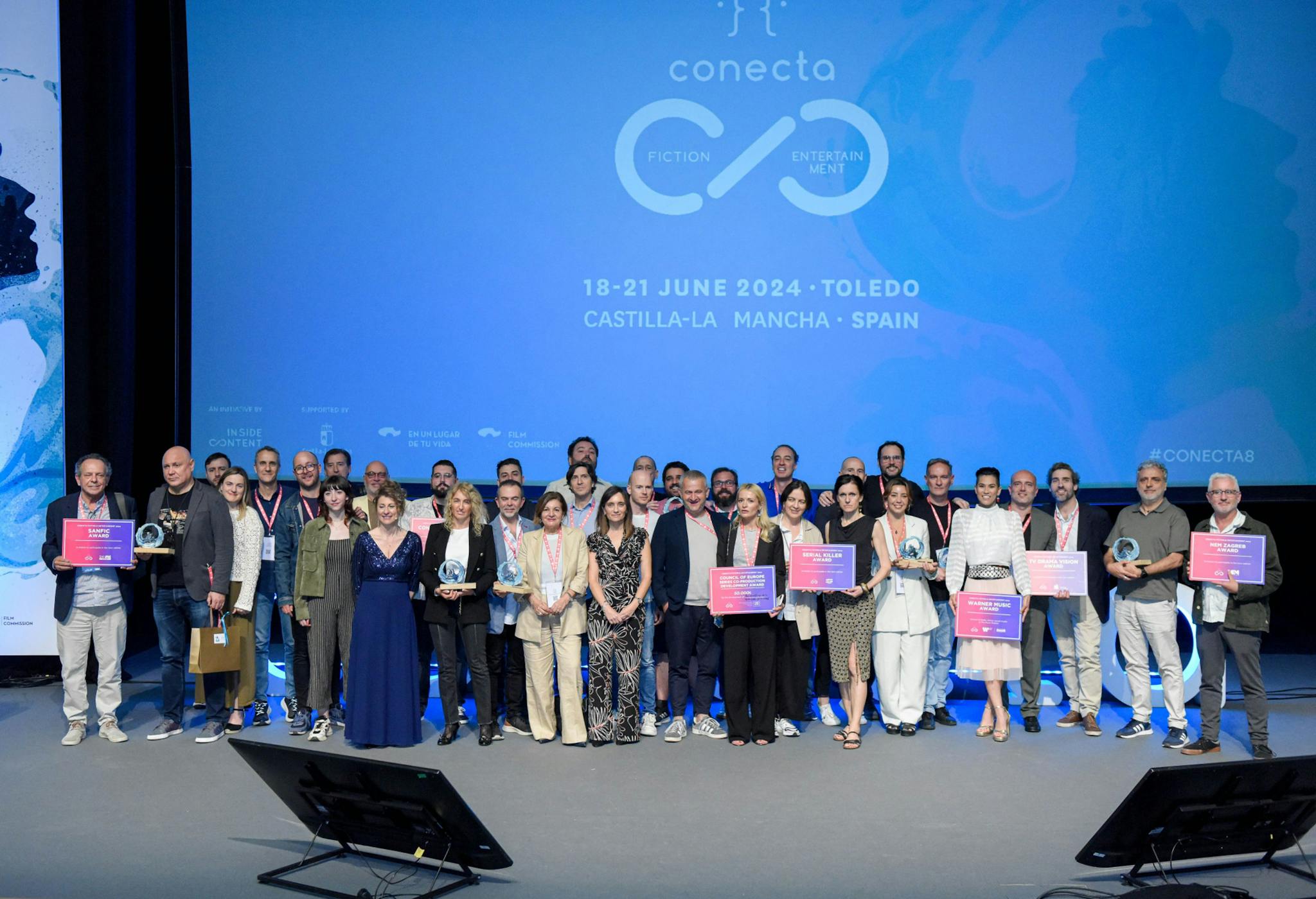 Los premiados de la octava edición del mercado Conecta FICTION & ENTERTAINMENT