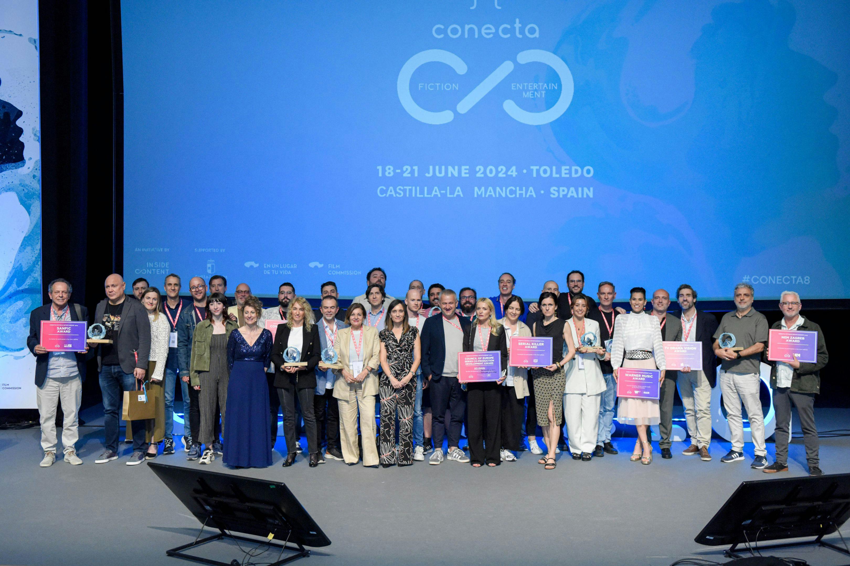 Los premiados de la octava edición del mercado Conecta FICTION & ENTERTAINMENT