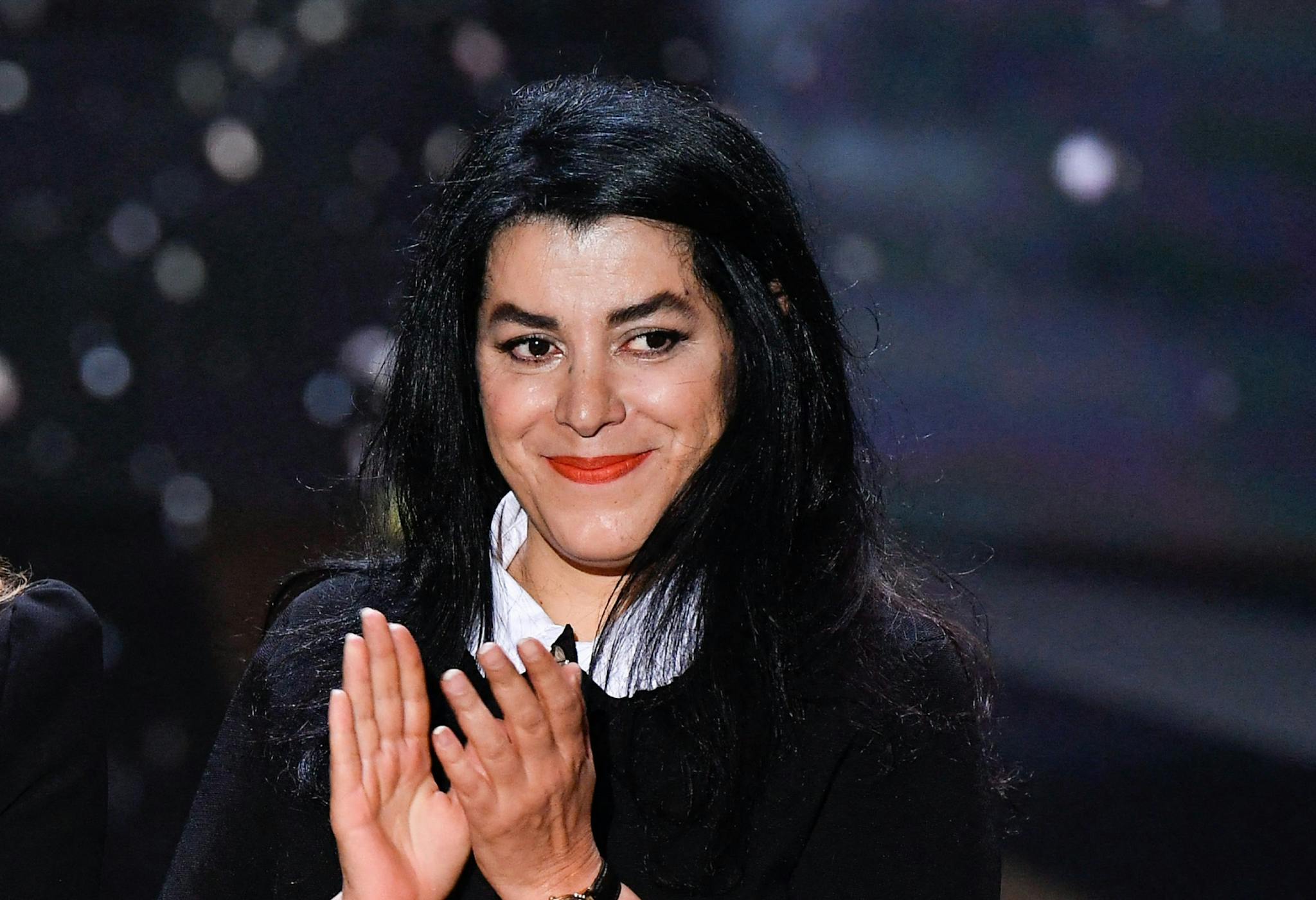 La artista y guionista Marjane Satrapi durante la edición 46 de los Premios Cesar