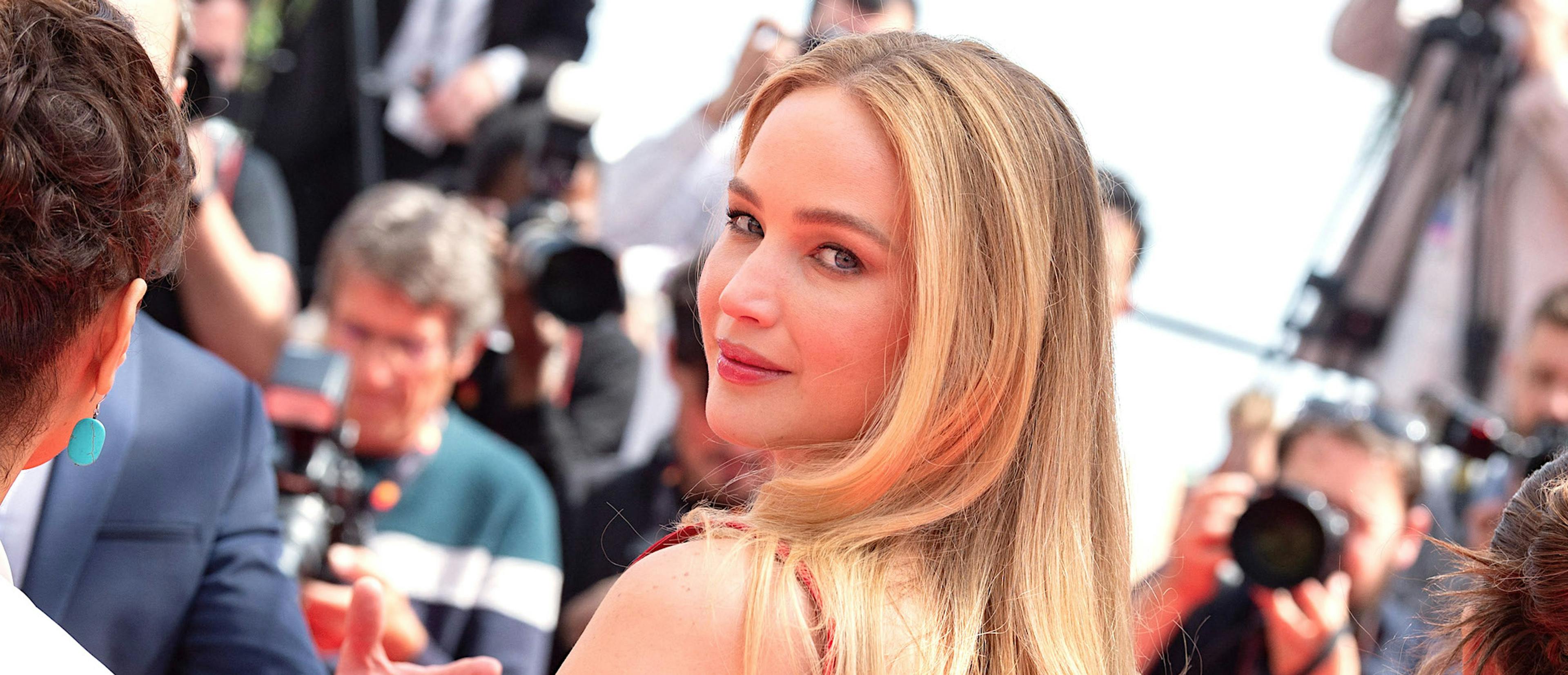 La actriz Jennifer Lawrence, durante una alfombra roja del Festival de Cannes 2023
