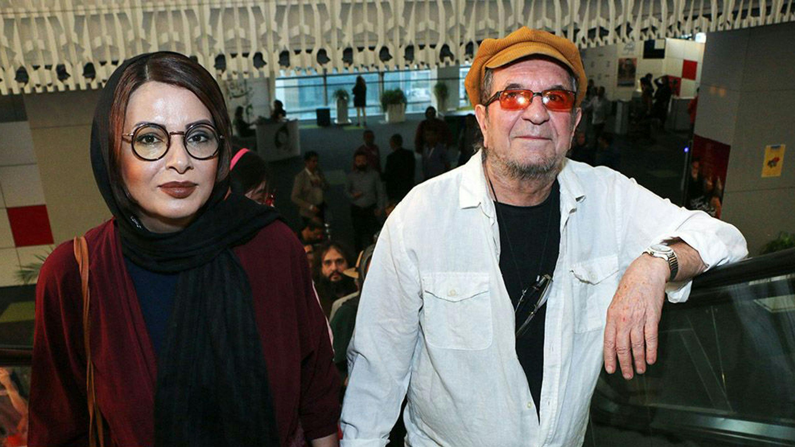 El director iraní Dariush Mehrjui y la guionista Vahideh Mohammadifar, en una imagen de archivo