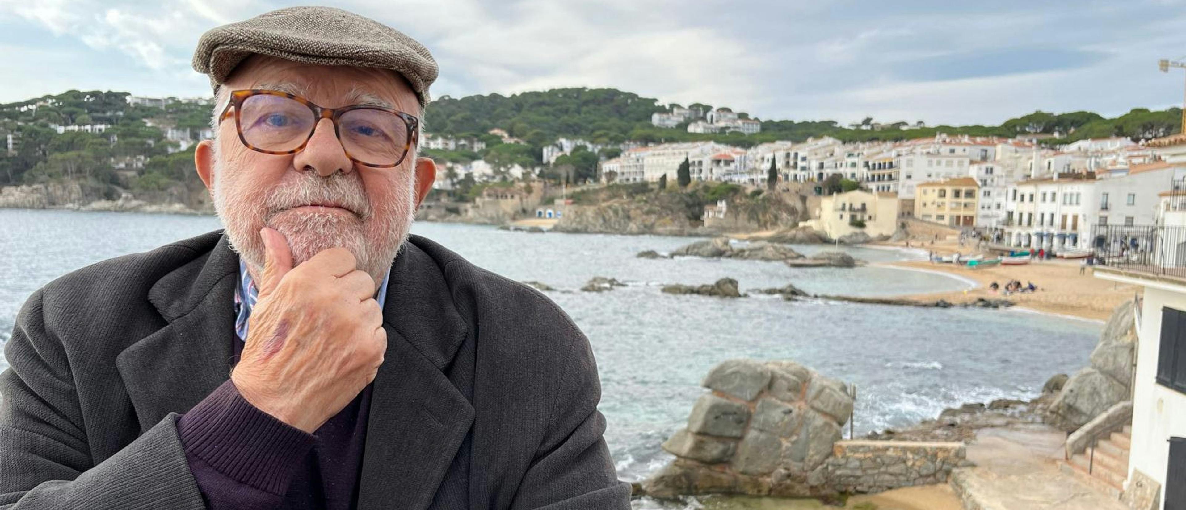 Retrato del periodista y presentador de televisión Jaume Figueras