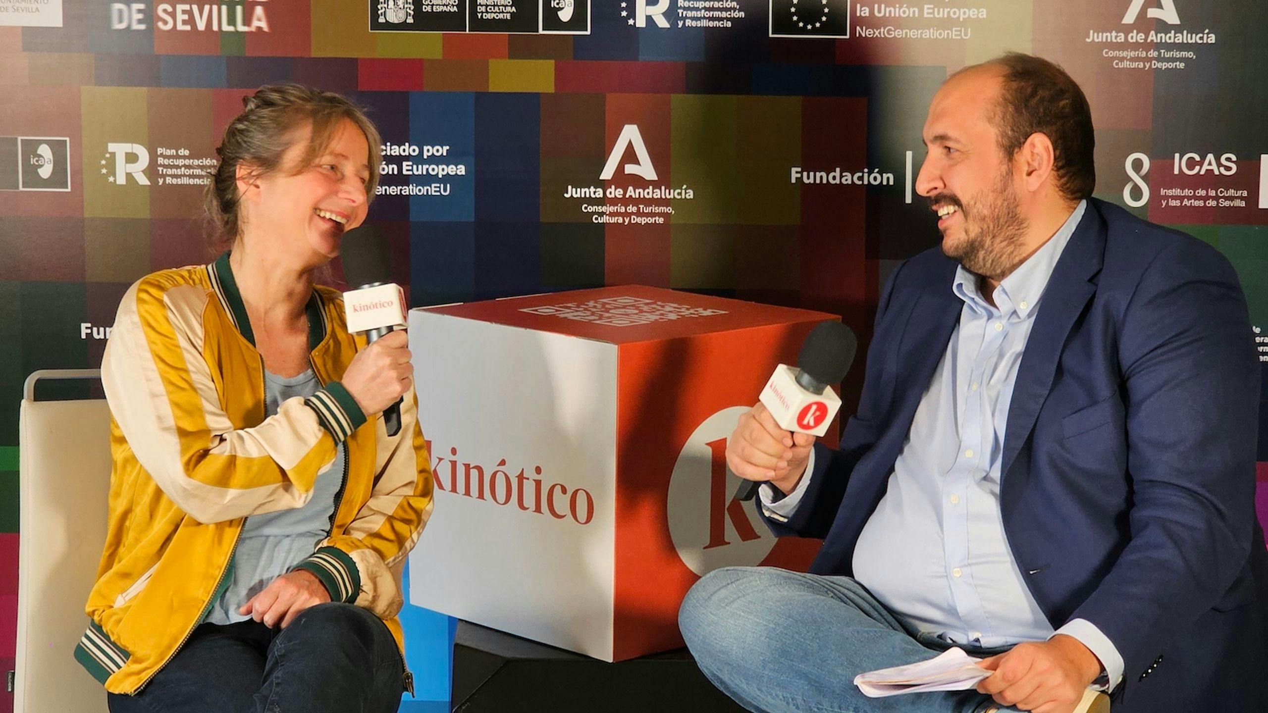 La holandesa Jacqueline van Vugt ha presentado en el Festival de Sevilla 'Crossing', ambientada en un ferry que viaja de Marruecos a España