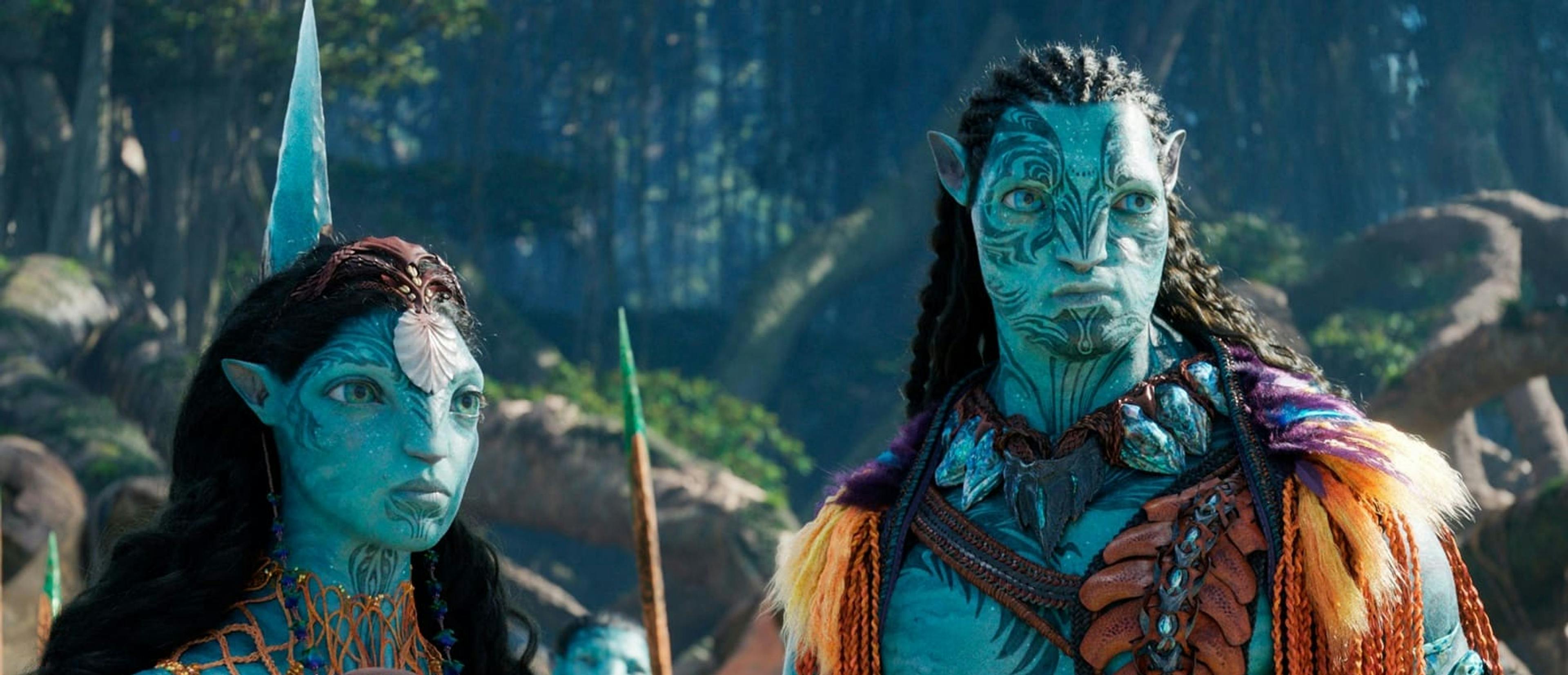 Fotograma de la película 'Avatar: El sentido del agua', de James Cameron