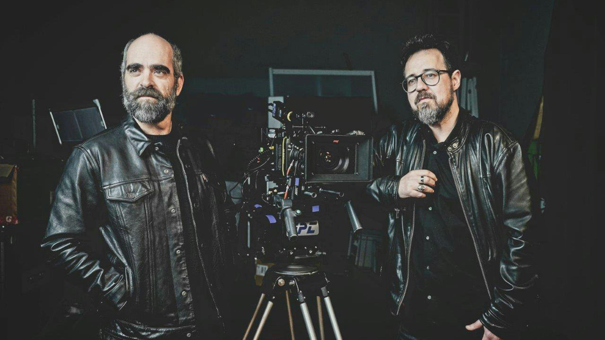 El director Paco Plaza y el actor Luis Tosar, durante el anuncio del rodaje de 'Quien a hierro mata'