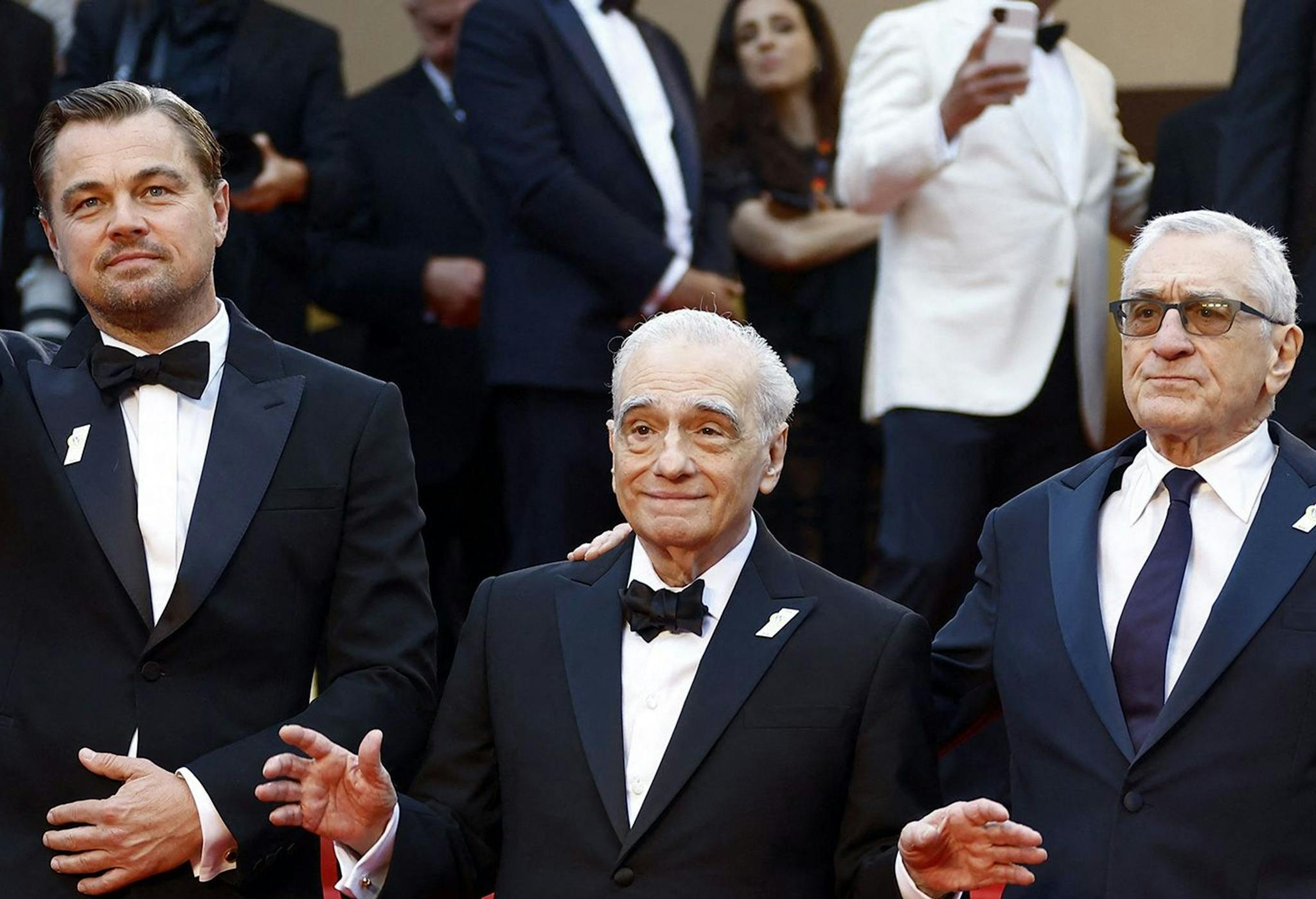 Leonardo DiCaprio, Martin Scorsese y Robert de Niro presentan 'Killers of the Flower Moon' en el Festival de Cannes