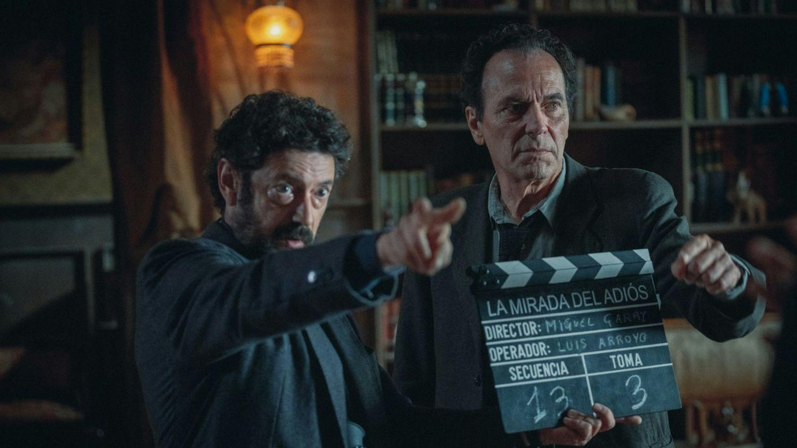 Imagen promocional de la película 'Cerrar los ojos', de Víctor Erice, con Manolo Solo y José Coronado