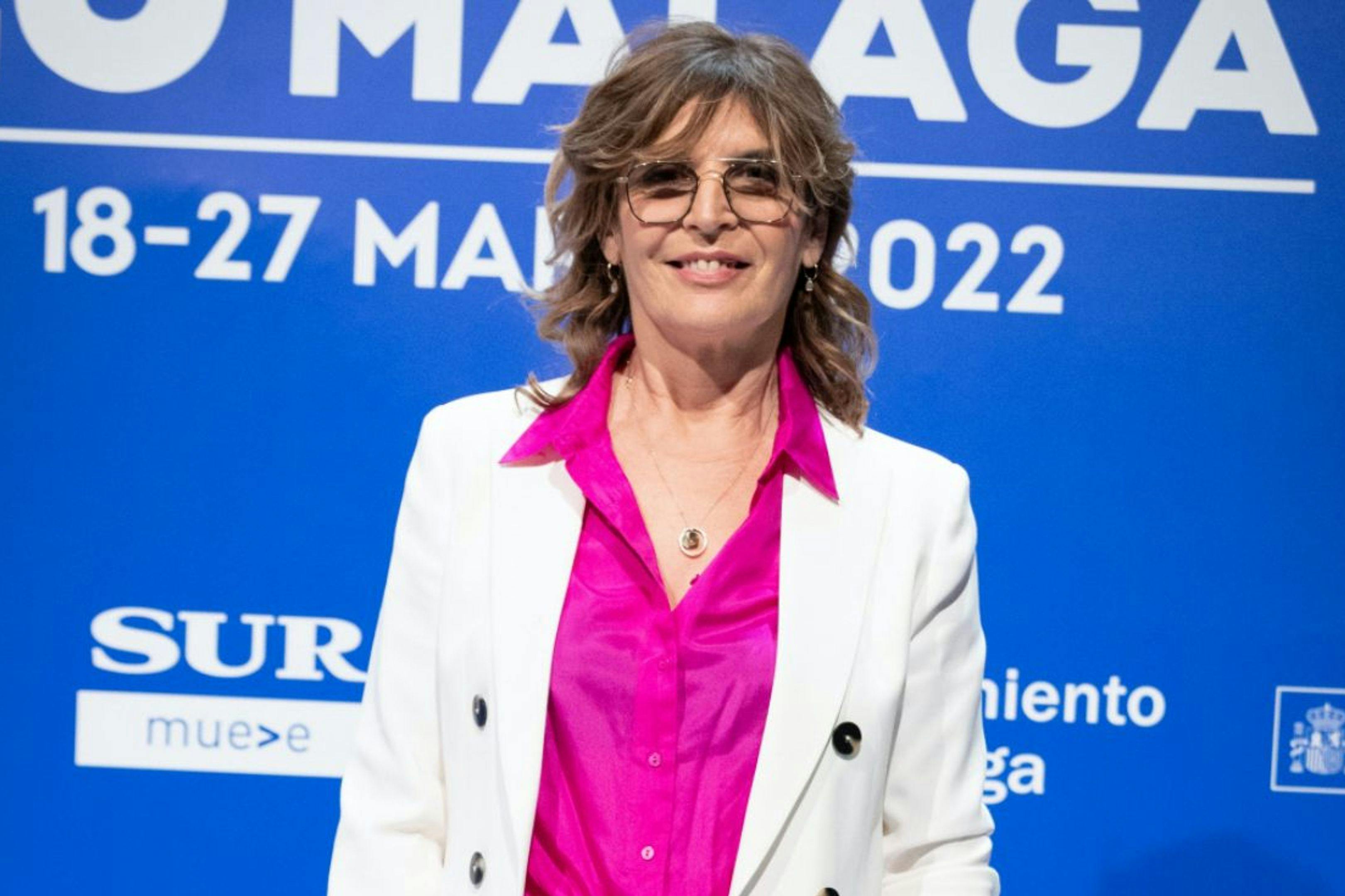 La directora María Ripoll, durante el Festival de Málaga de 2022.