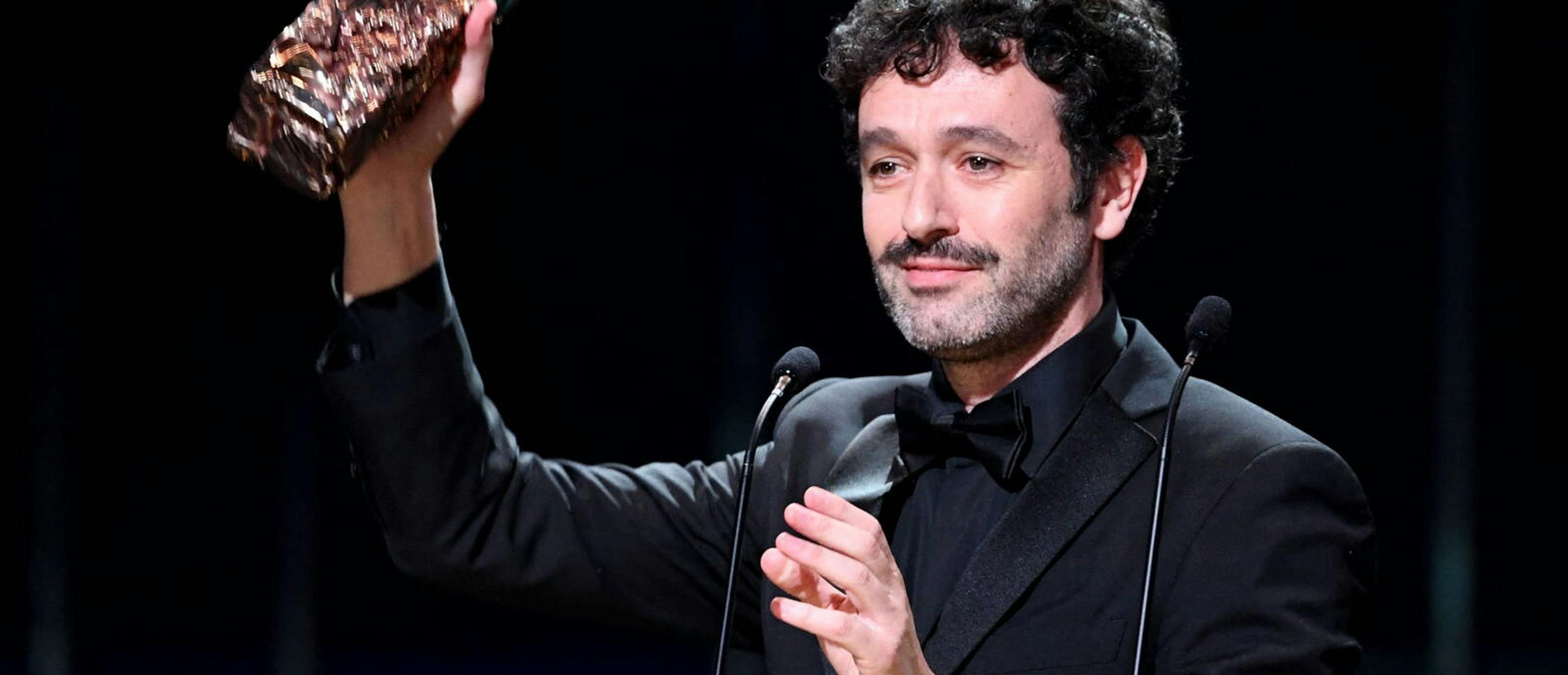 Rodrigo Sorogoyen agradece el Premio César a la Mejor Película extranjera para 'As bestas'