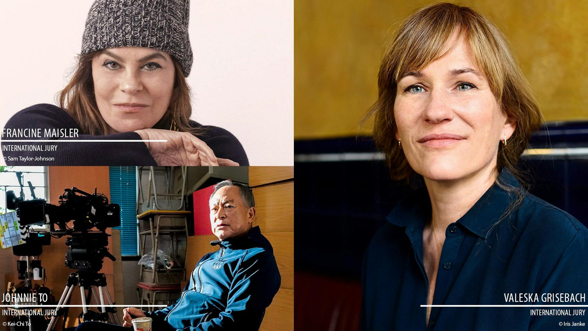 Los tres miembros restantes del jurado de la Berlinale en 2023