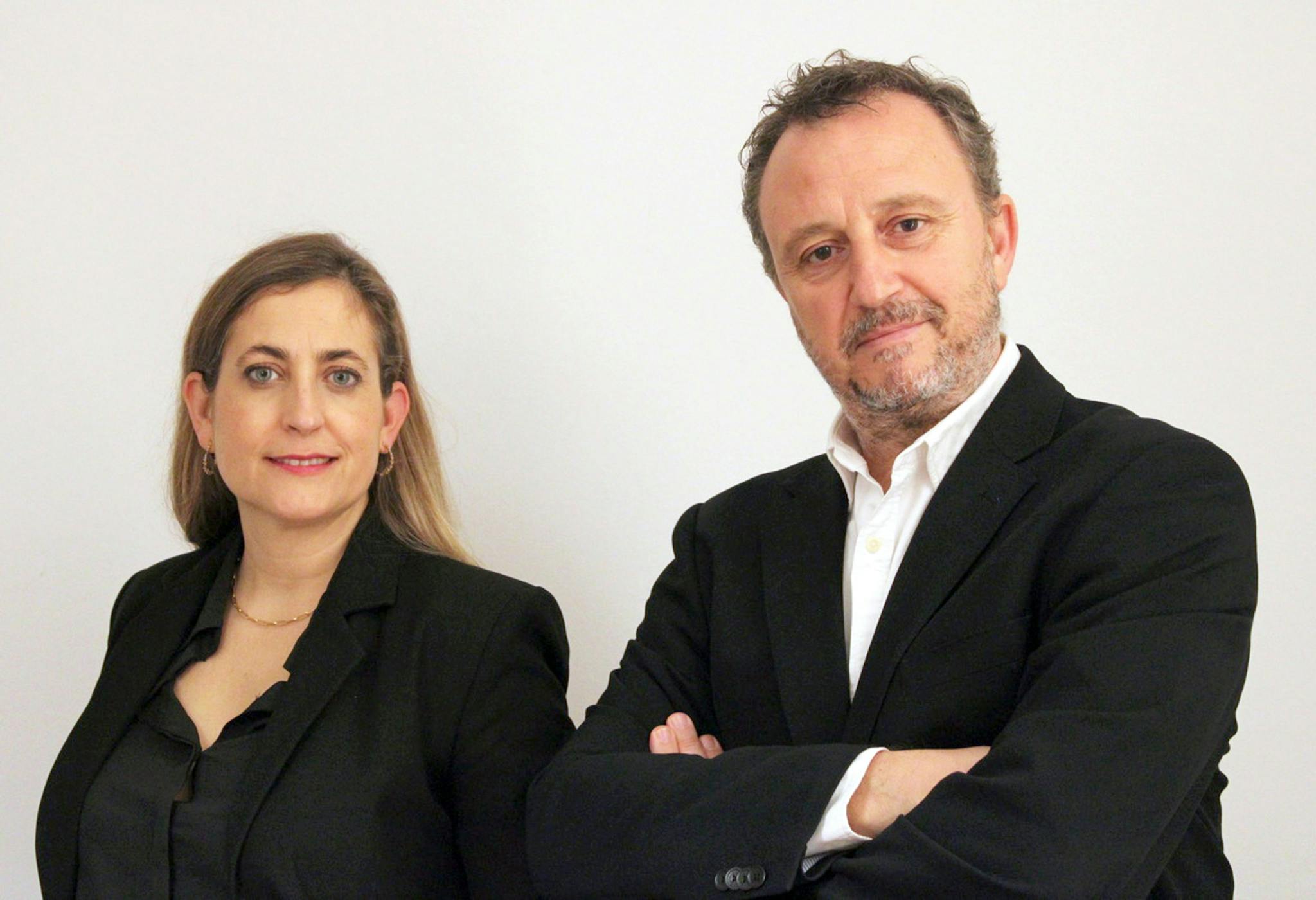 Nèlida Sanchez y Raimon Masllorens, fundadores de la productora Brutal Media