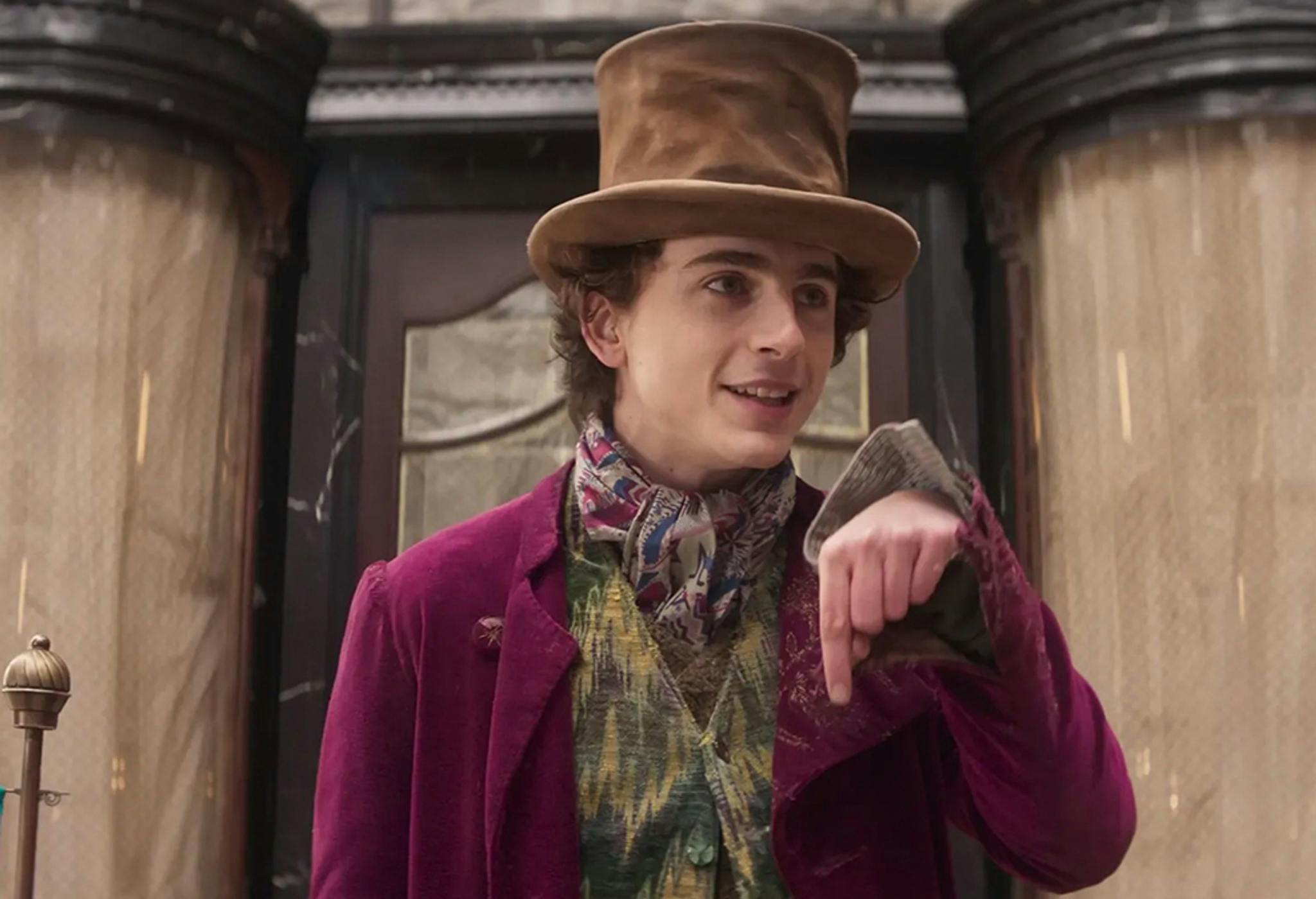 Timothée Chalamet recoge el guante de Johnny Depp en 'Wonka'
