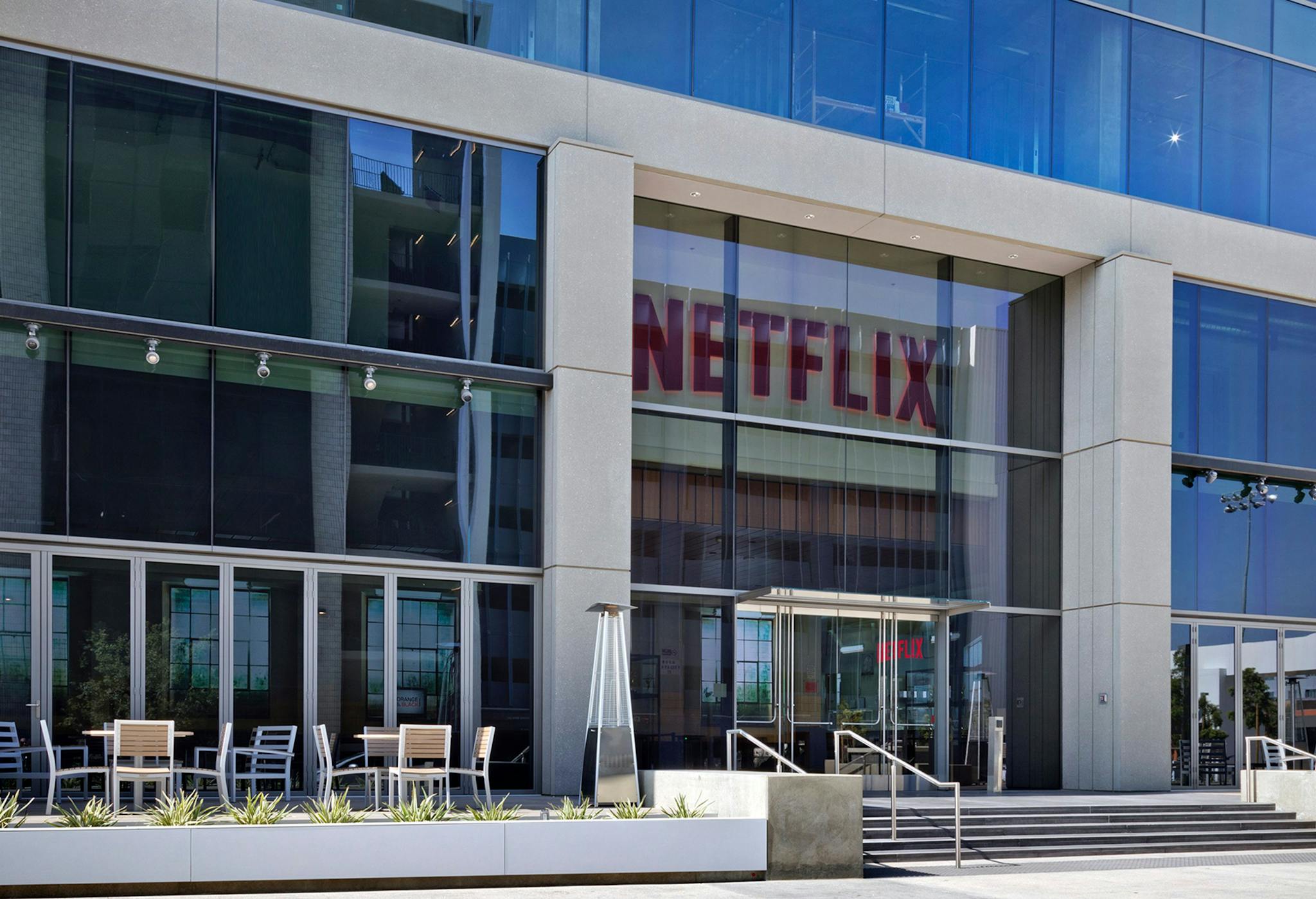 Las oficinas centrales de Netflix en Los Angeles