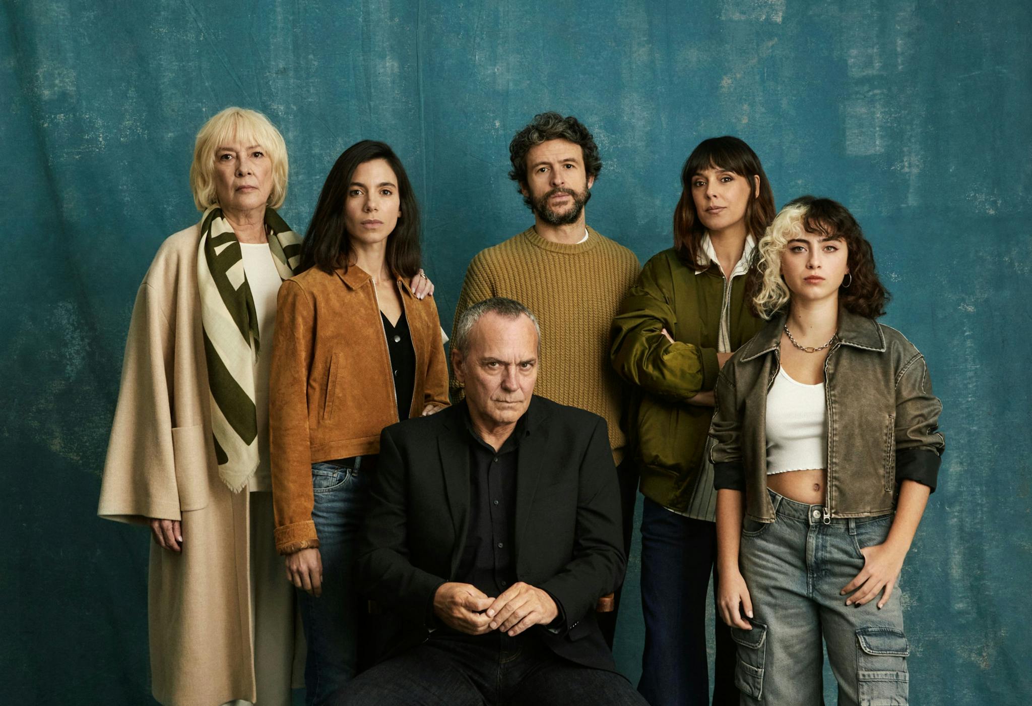 Fotografía del anuncio de rodaje de la serie 'Legado', con Susi Sánchez, Belén Cuesta, Diego Martín y José Coronado a la cabeza del reparto
