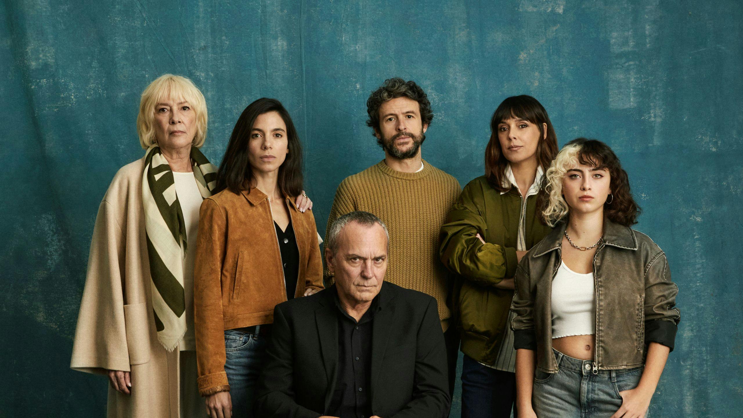 Fotografia del anuncio de rodaje de la serie 'Legado', con Susi Sánchez, Belén Cuesta, Diego Martín y José Coronado a la cabeza del reparto