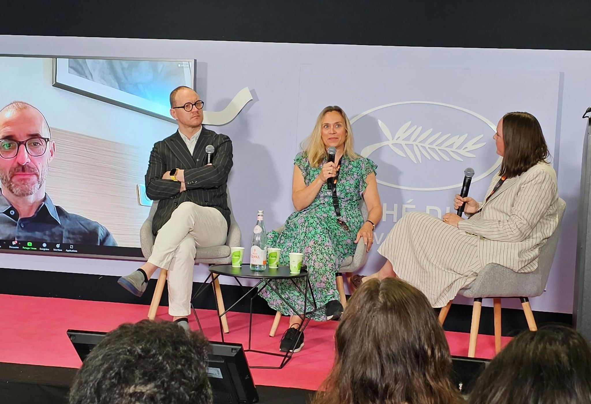 Los ponentes de la presentación del Informe Nostradamus en el Festival de Cannes 2023
