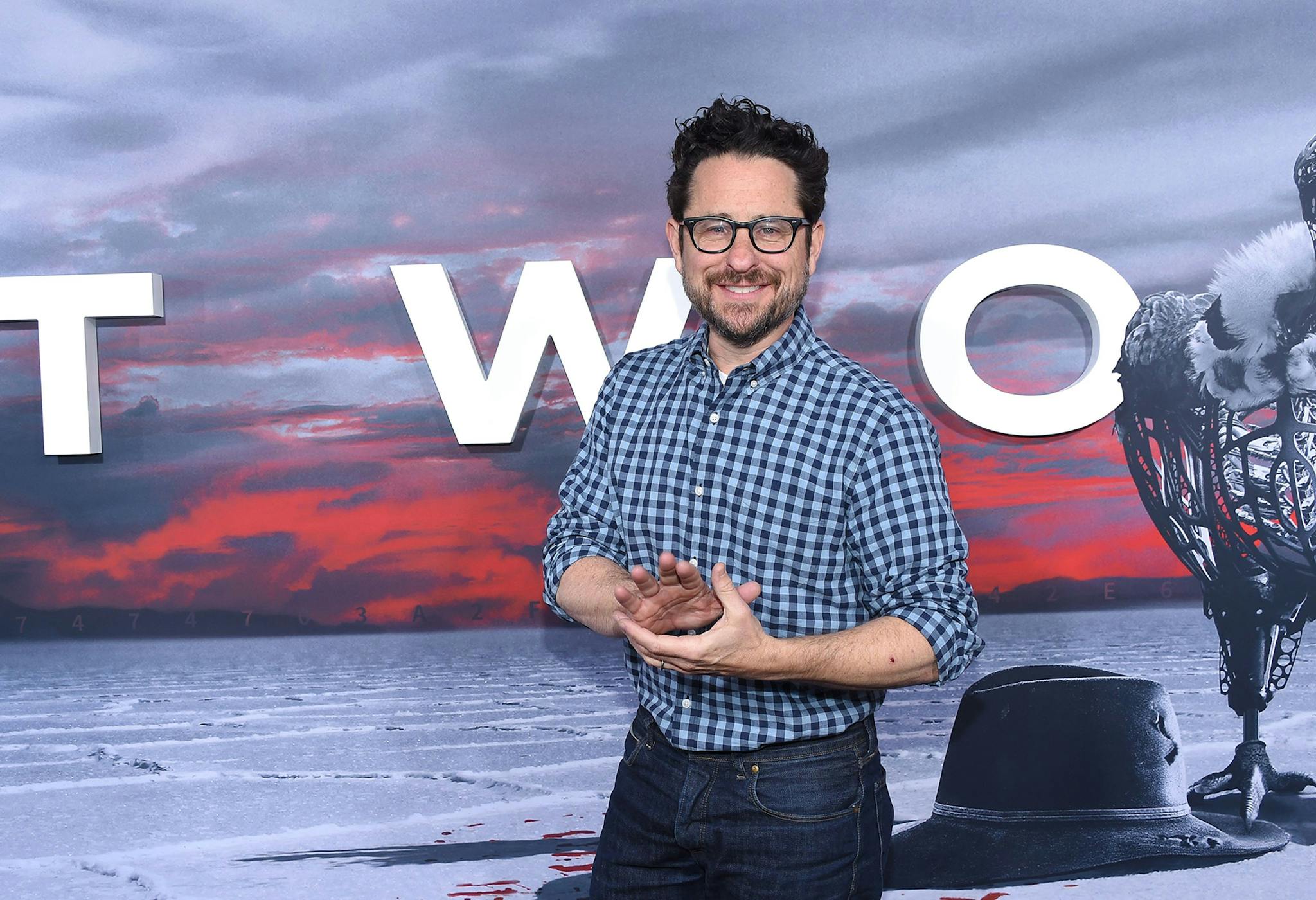 J.J. Abrams en el estreno de la segunda temporada de la serie 'Westworld'